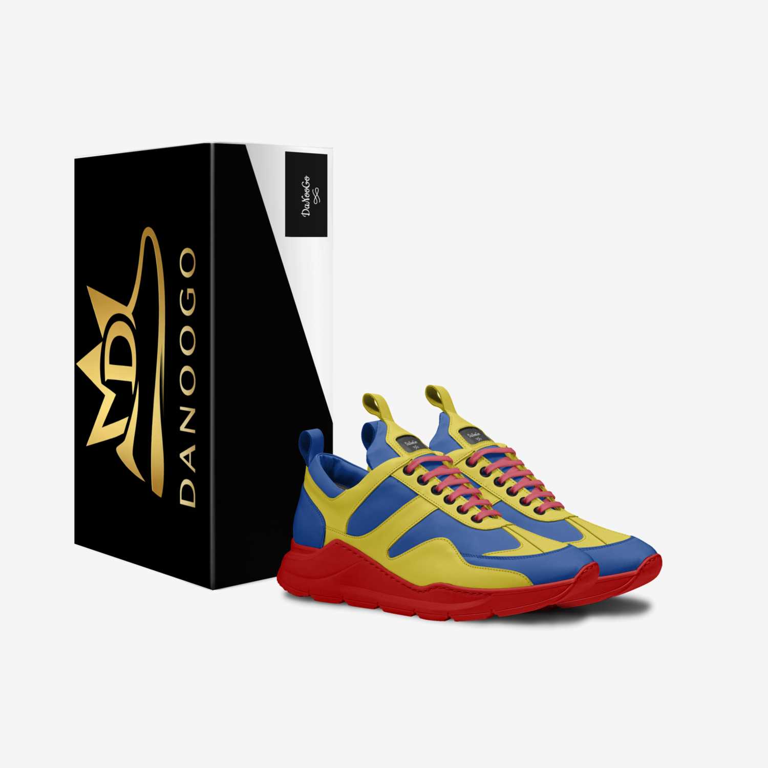 danoogo custom made in Italy shoes by Shametrice Douglas | Box view