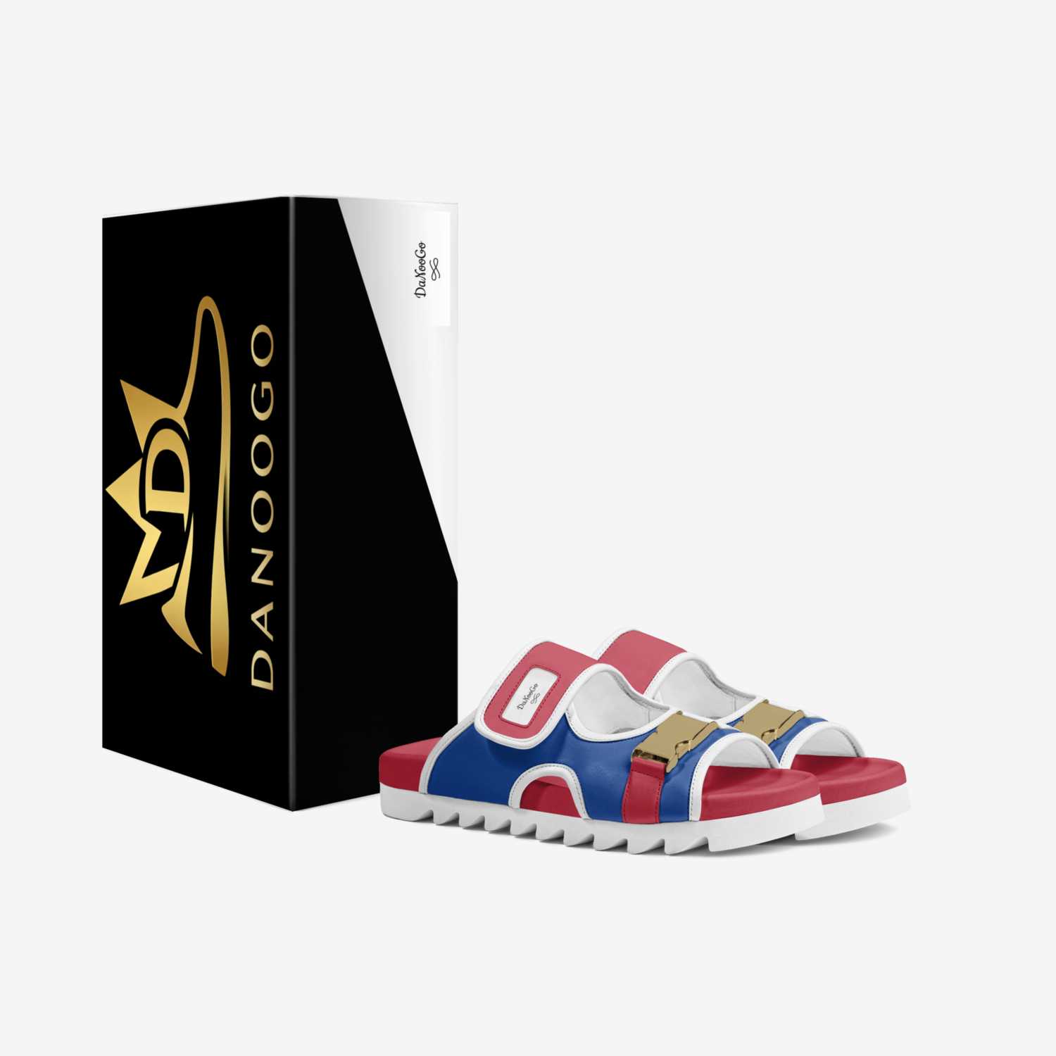 danoogo custom made in Italy shoes by Shametrice Douglas | Box view