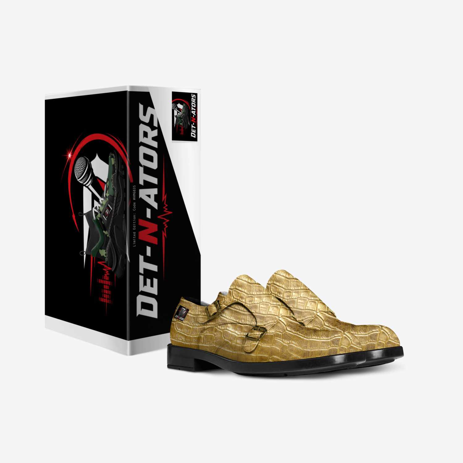 The Det-n-ators  custom made in Italy shoes by Idi Banamungu | Box view