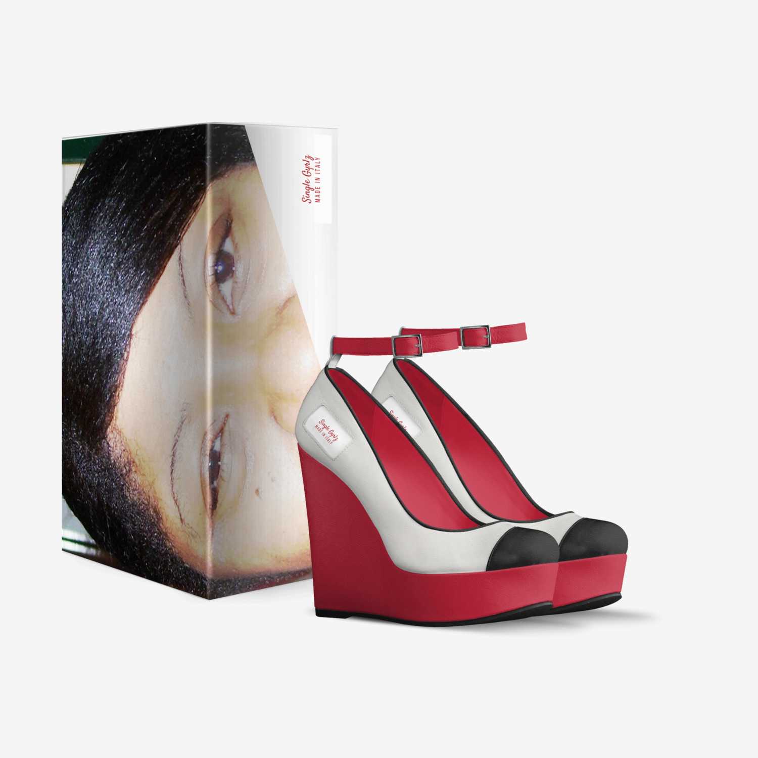 Single Gyrlz custom made in Italy shoes by Chel Brickhouse | Box view