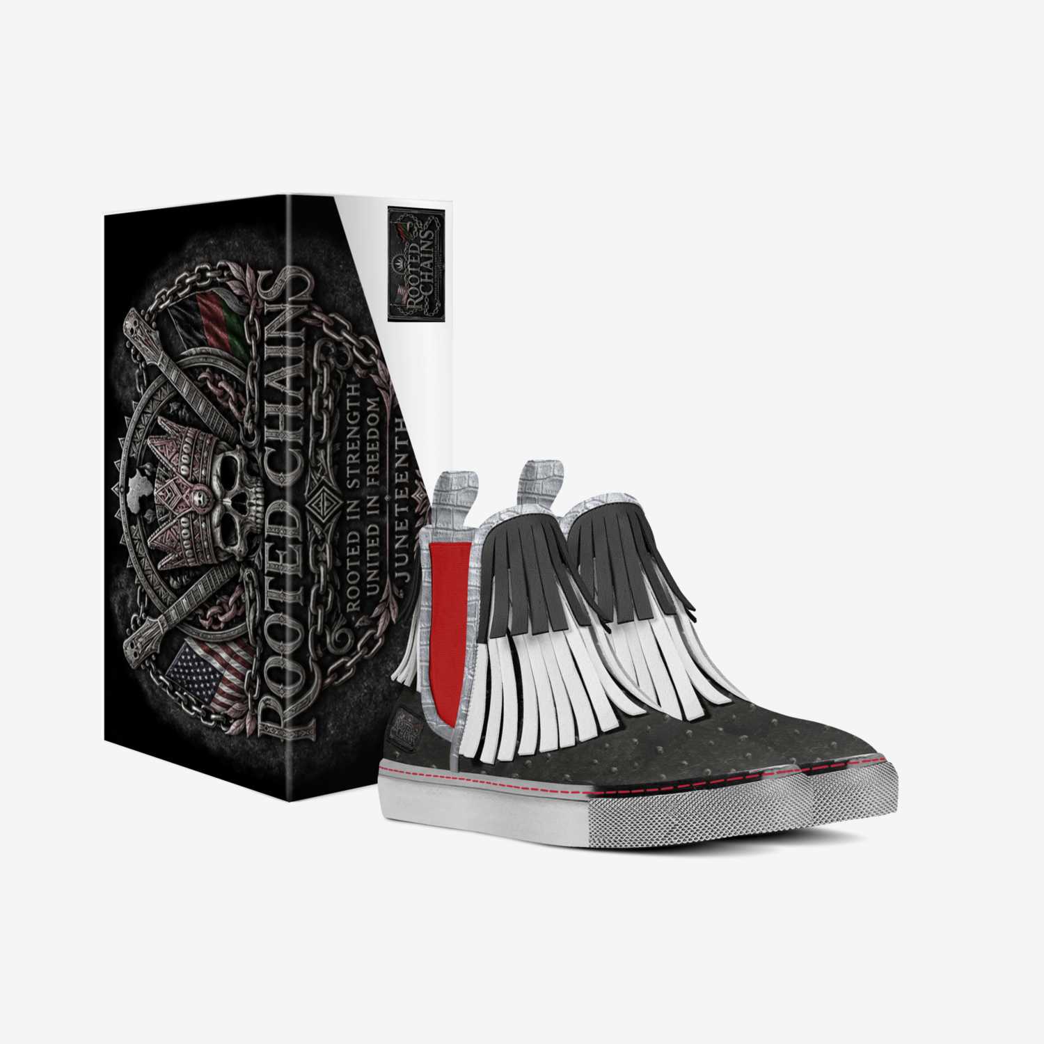 RHC Rooted Roxtar custom made in Italy shoes by Glass Felix | Box view