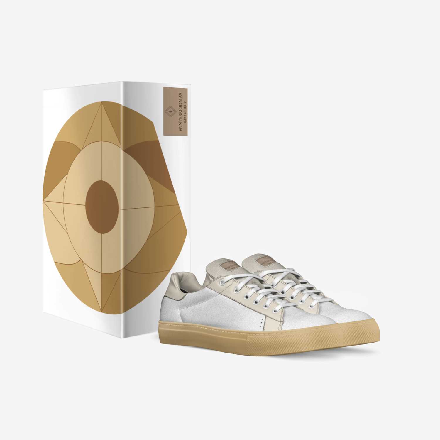 Wintermoon A9 custom made in Italy shoes by Sean Fortner | Box view