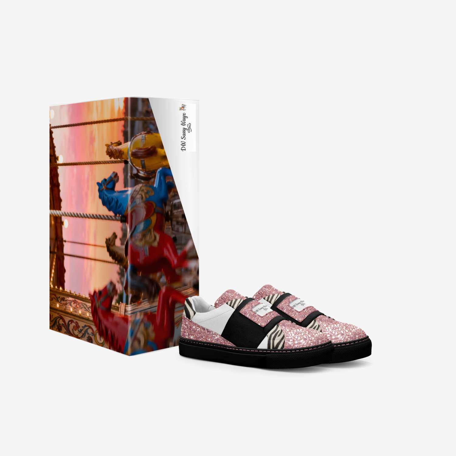 DW Sassy Wayz 🎠 custom made in Italy shoes by Diana Joe | Box view