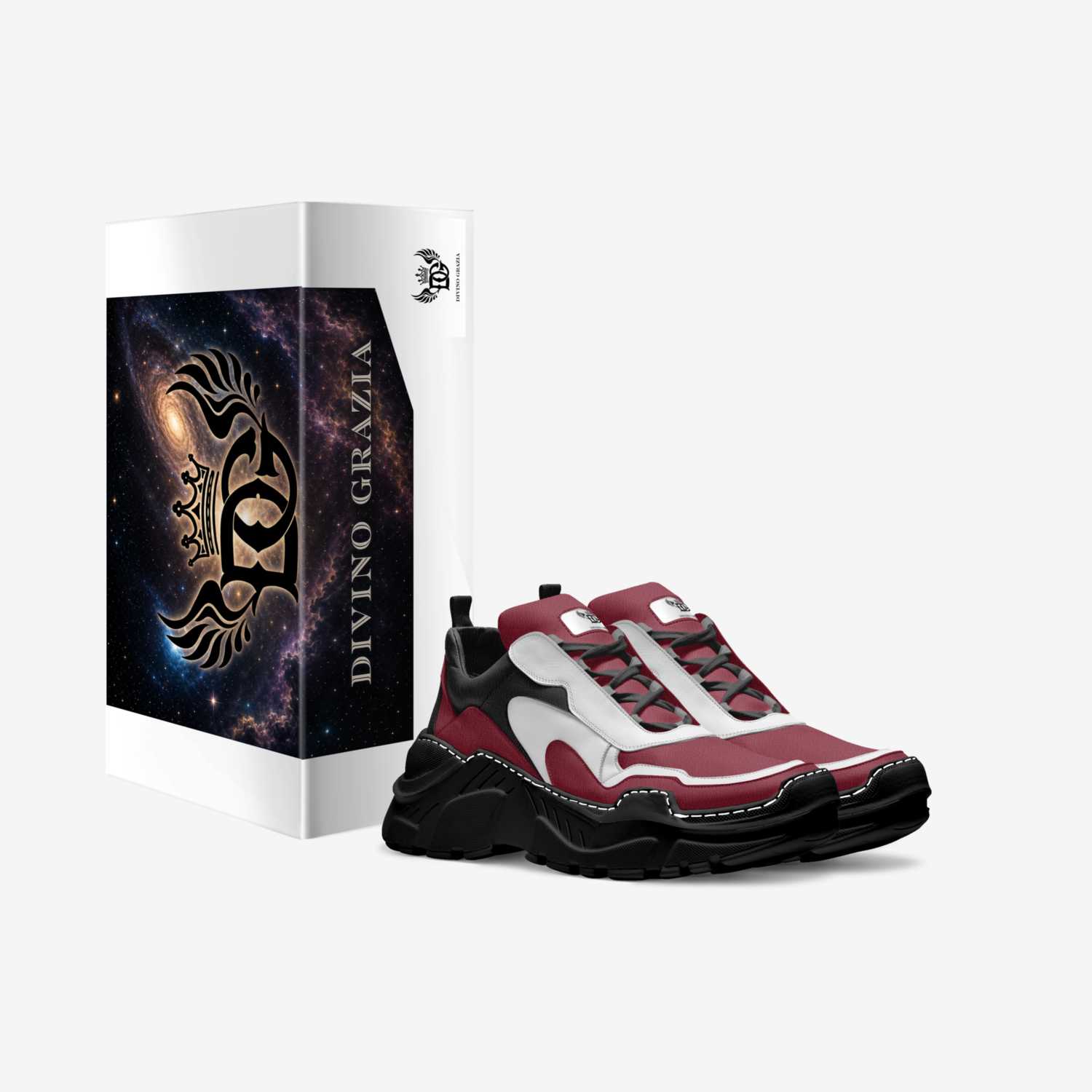 Divino Grazia custom made in Italy shoes by Ja’sean Reed | Box view