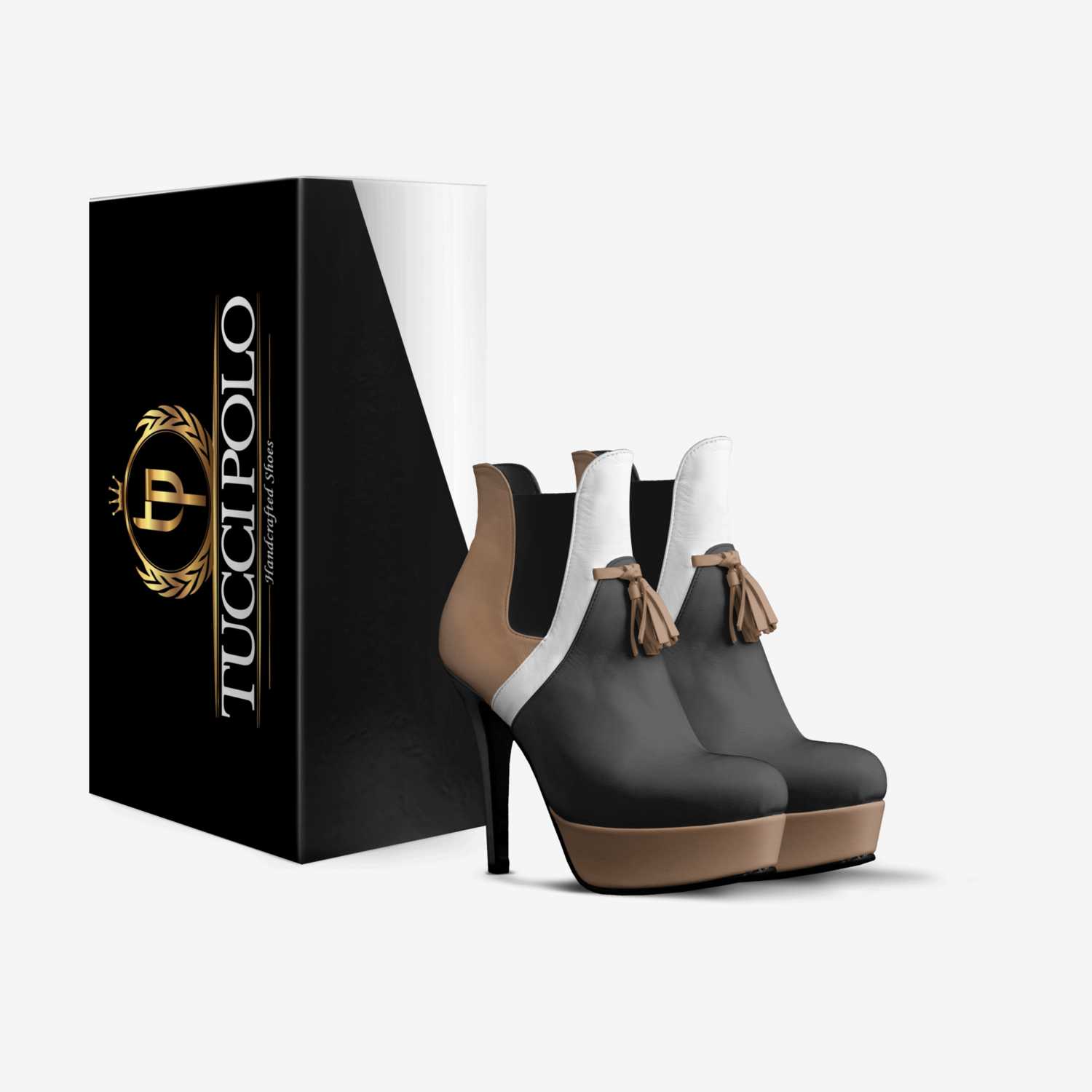 TucciPolo custom made in Italy shoes by Tochukwu Mbiamnozie | Box view