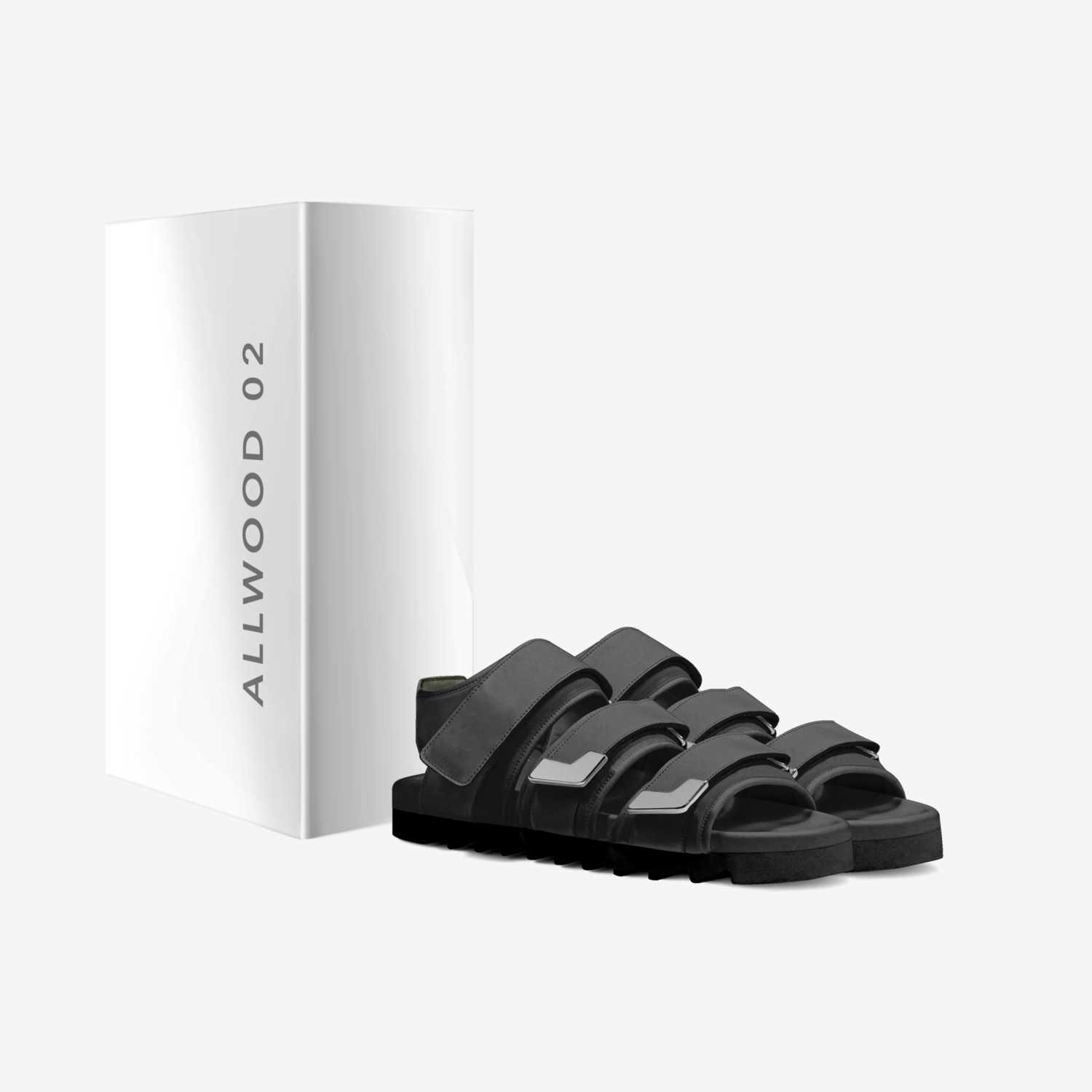 ALLWOOD 02 custom made in Italy shoes by Linton Allwood | Box view