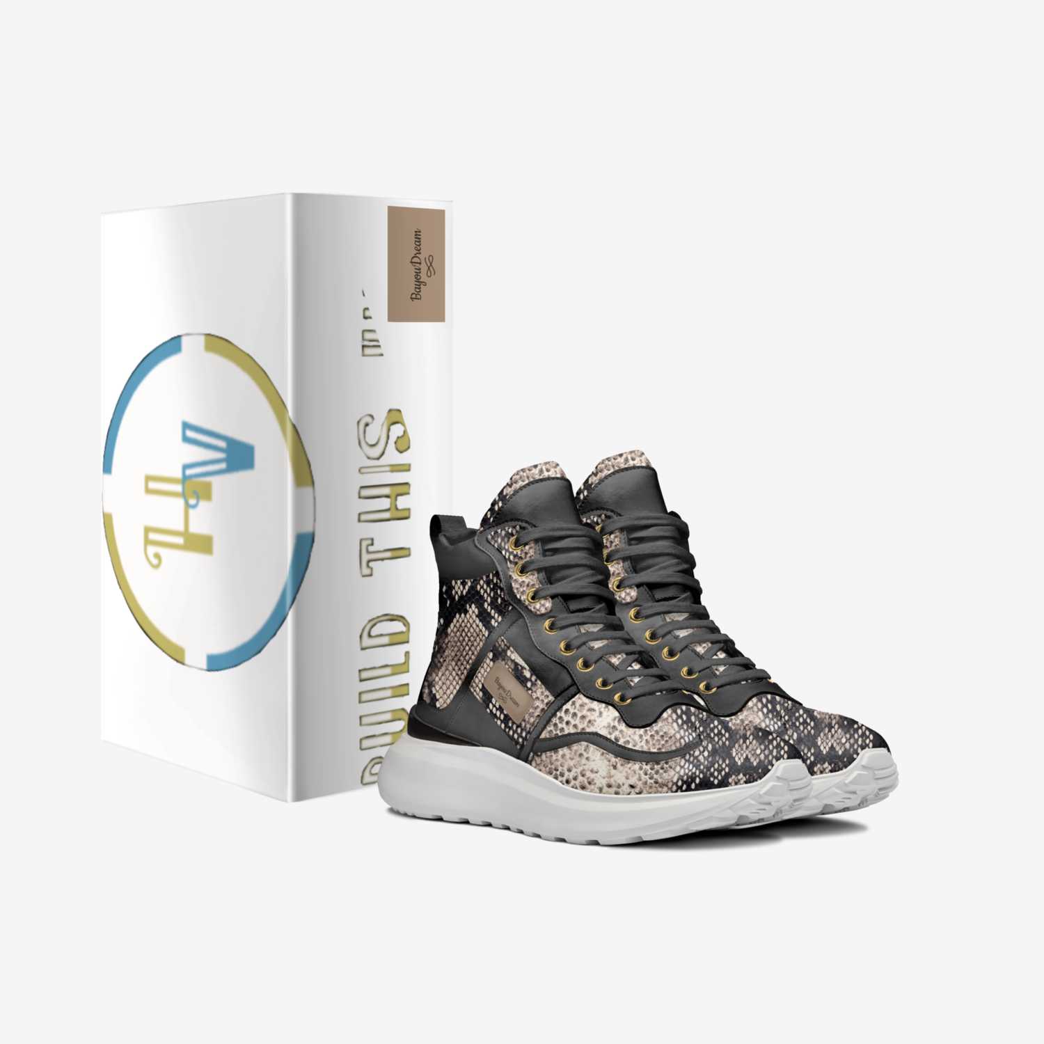 BayouDream custom made in Italy shoes by Troy & Taj A. Jackson | Box view