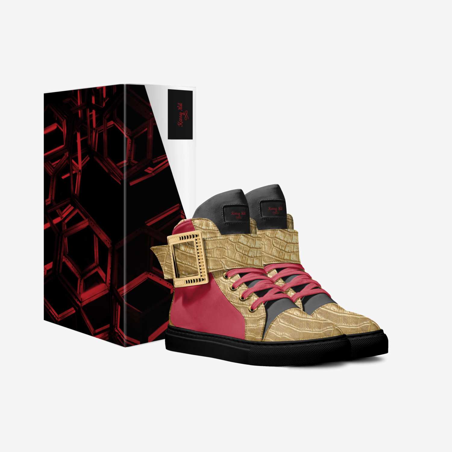 Karry Mil custom made in Italy shoes by Keirston Miller | Box view