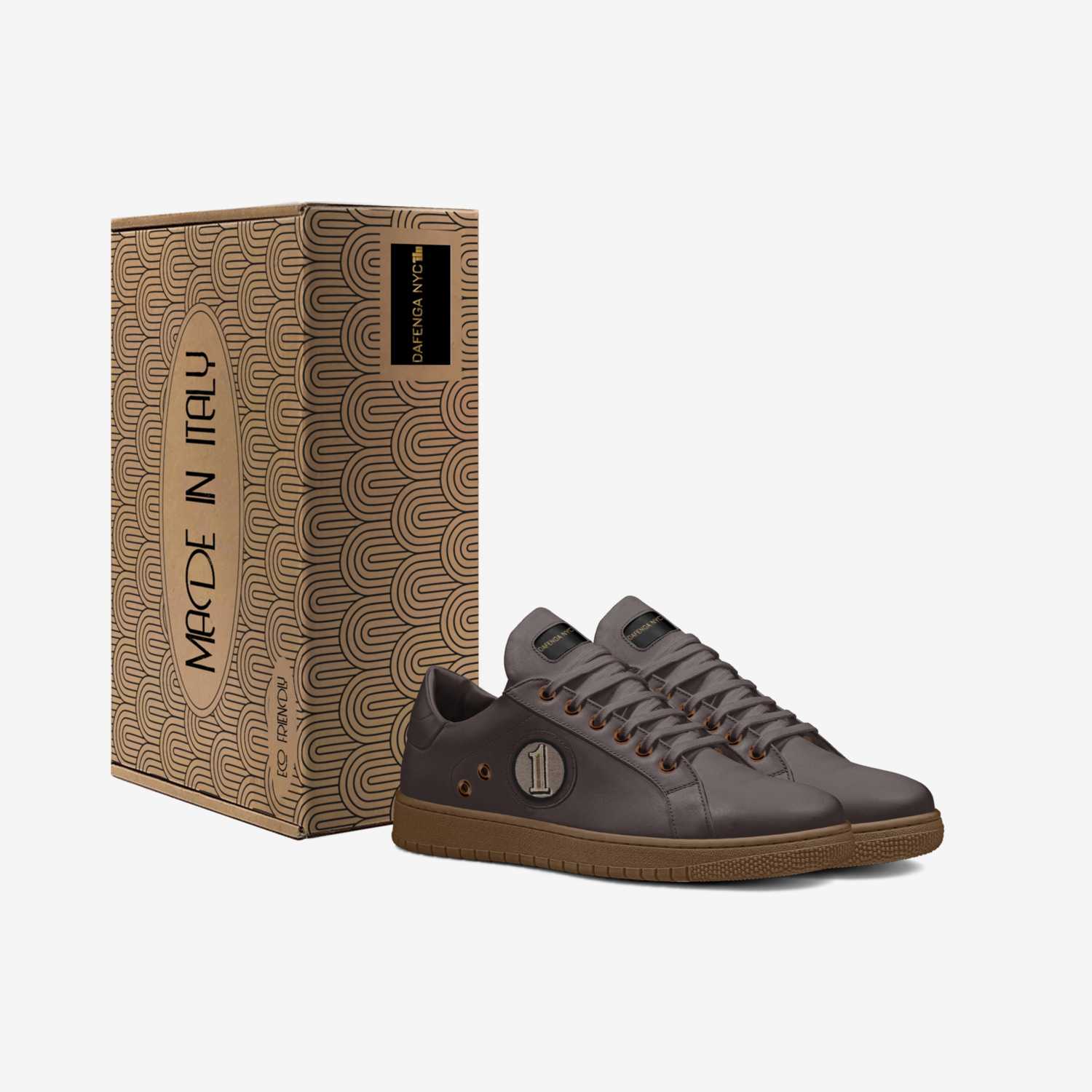 Eleganza custom made in Italy shoes by Machette vanhelsing | Box view