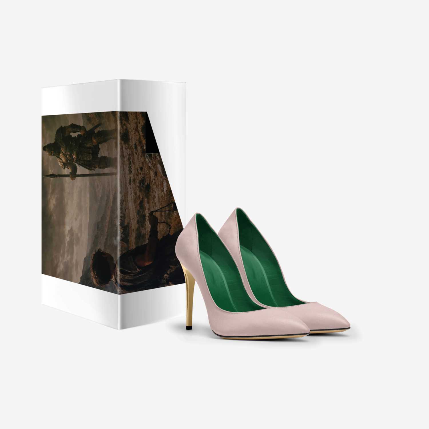 God's Grace (GFK) custom made in Italy shoes by Aldric Horton Sr | Box view