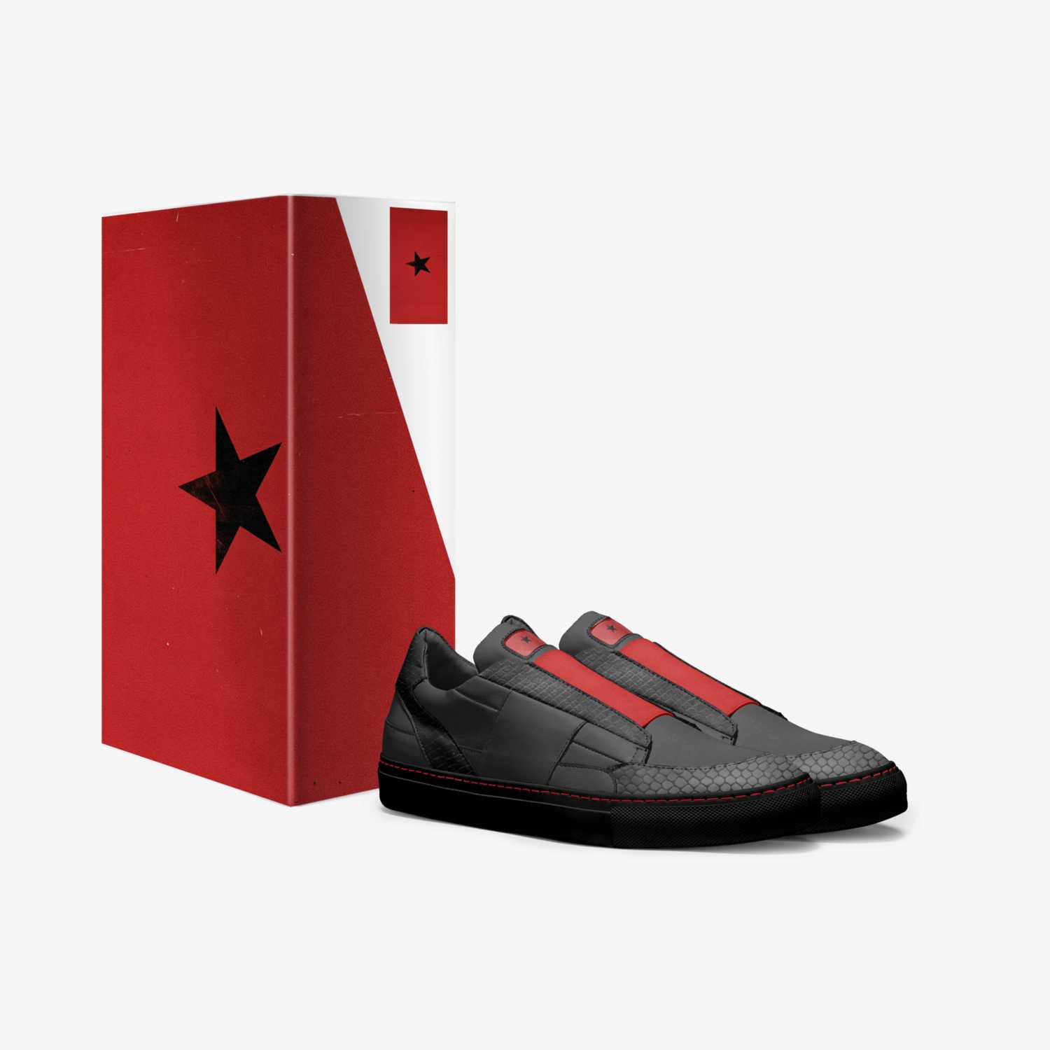 Wintermoon X2 custom made in Italy shoes by Sean Fortner | Box view