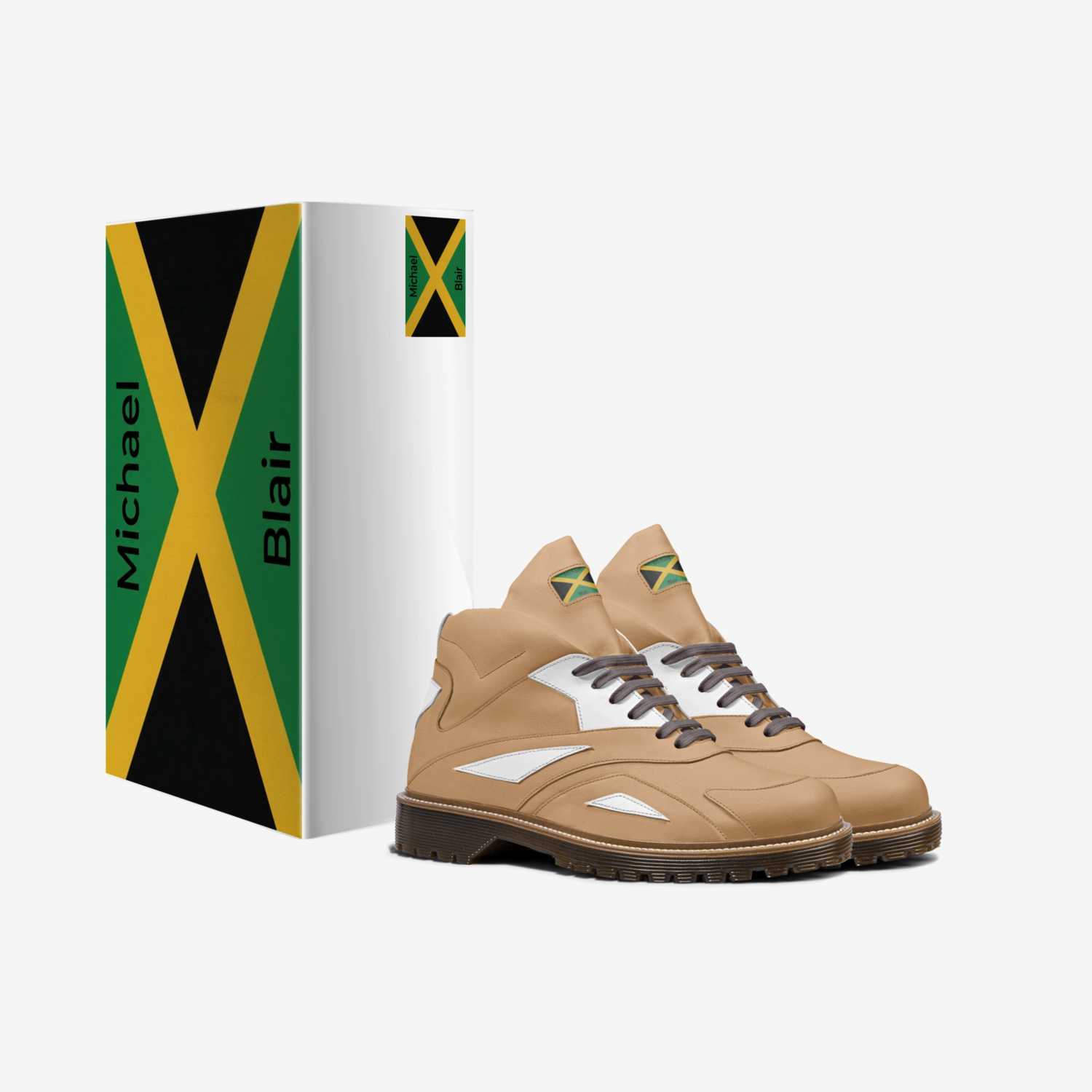 Jamaica3 custom made in Italy shoes by Fredrick Scott | Box view