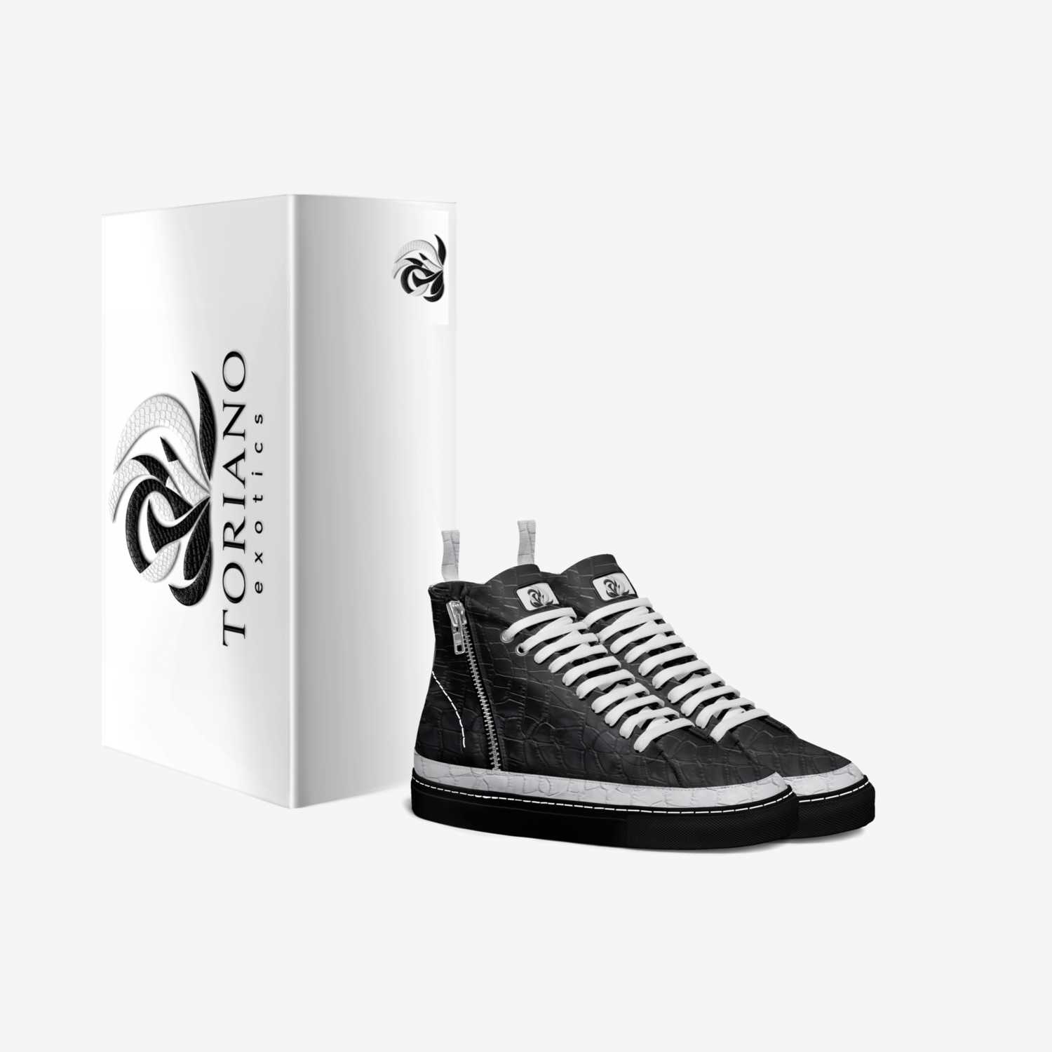Toriano Exotics  custom made in Italy shoes by Toriano Banks | Box view