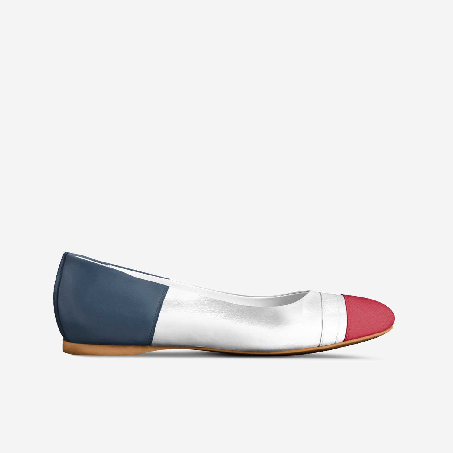 AMERICA 250 custom made in Italy shoes by I Adorned Yu Footwear  | Side view