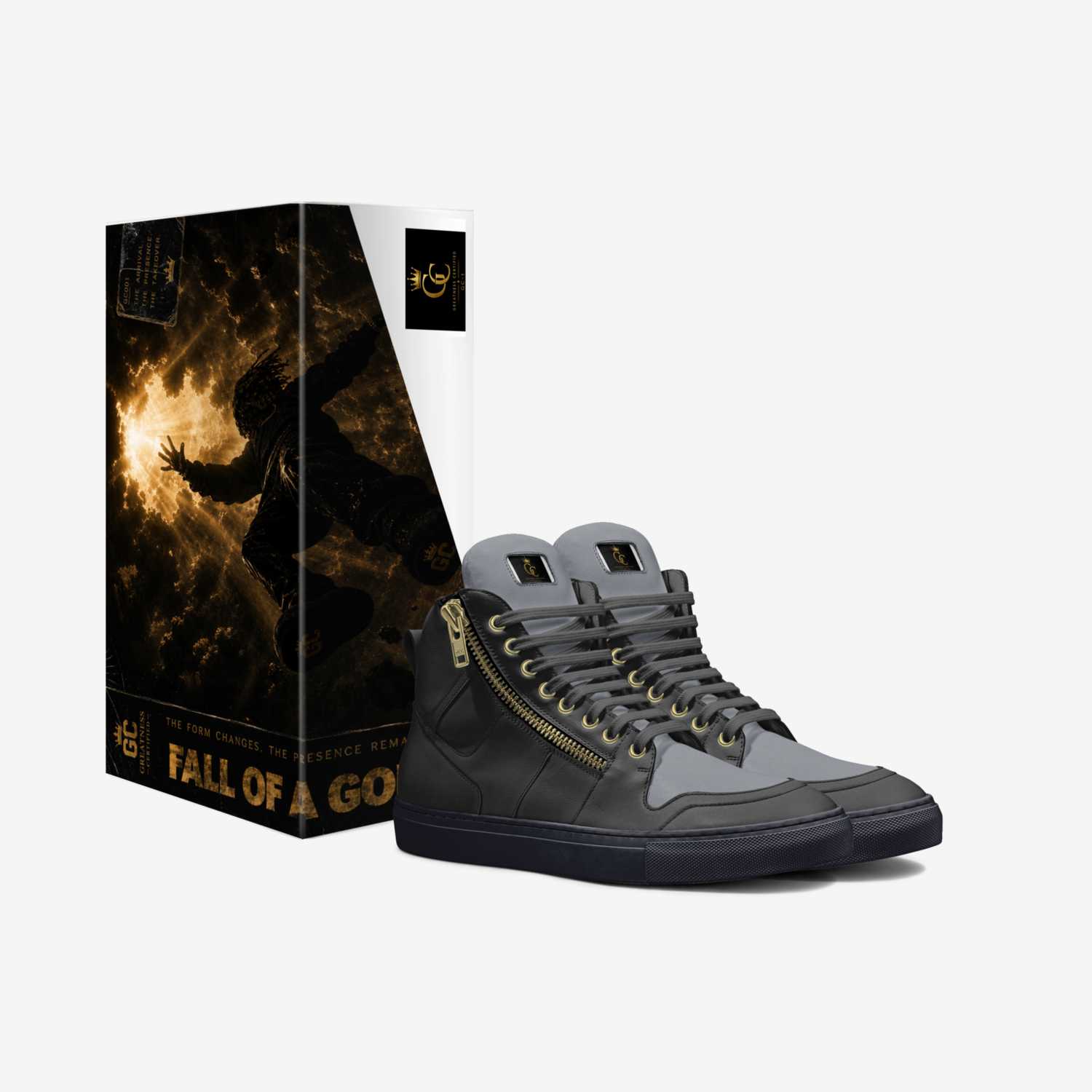 GC-1 custom made in Italy shoes by Messiah Goat | Box view