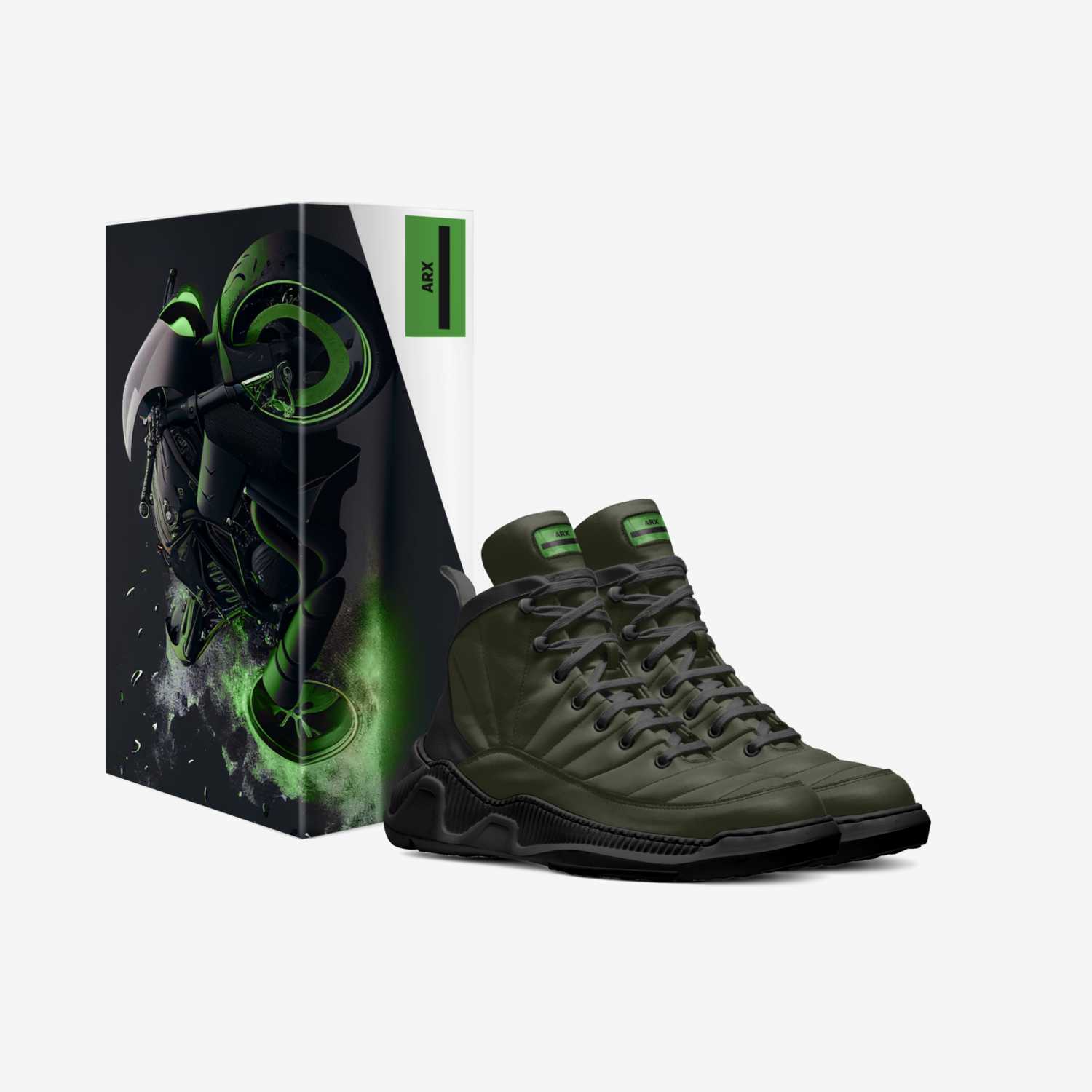ARX custom made in Italy shoes by Buddy Mcmillan | Box view