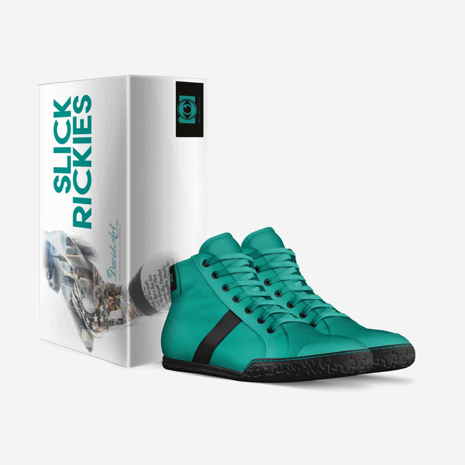 RDA Slick Rickies custom made in Italy shoes by David Art | Box view