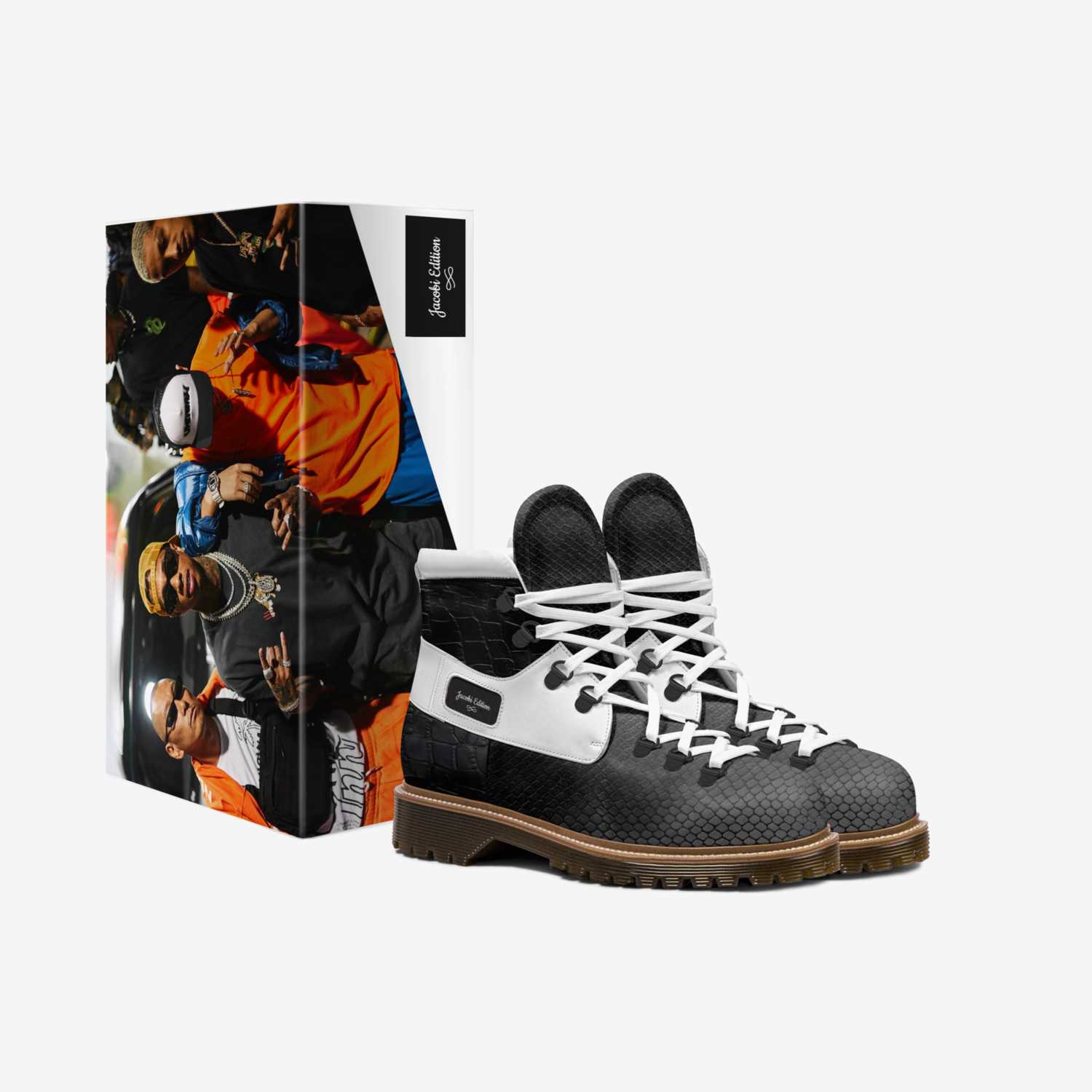 Jacobi Edition custom made in Italy shoes by Ashley Williams | Box view