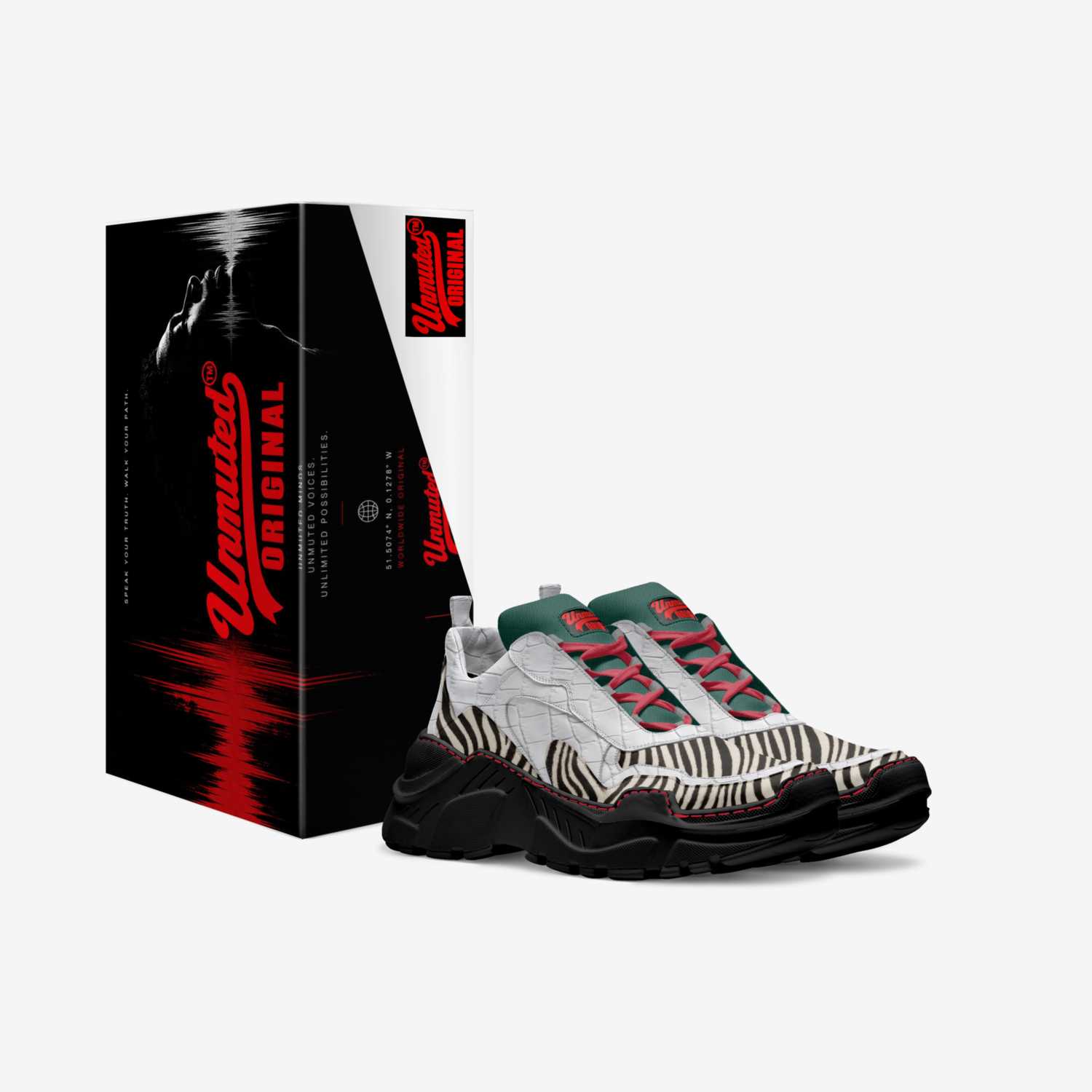 unmuted custom made in Italy shoes by Inoke Ligaiviu | Box view