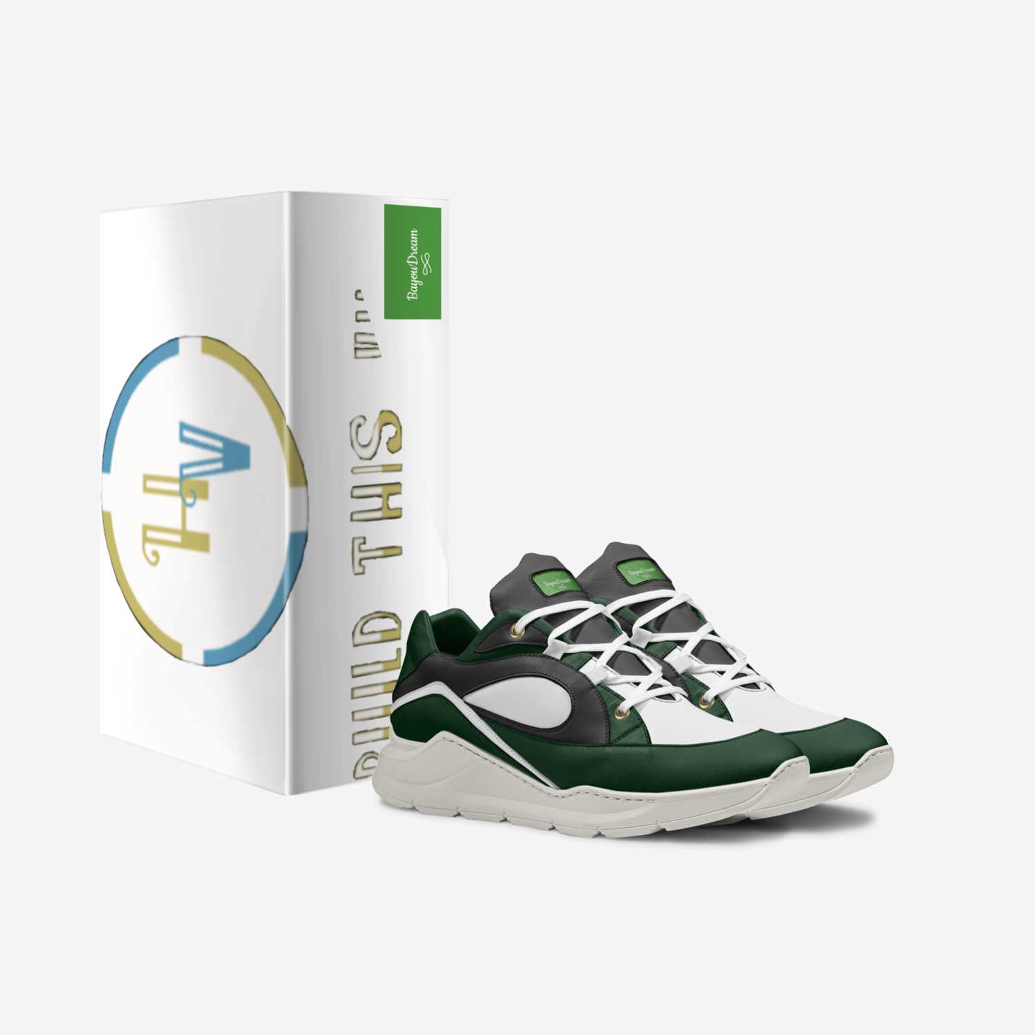 BayouDream  custom made in Italy shoes by Troy & Taj A. Jackson | Box view