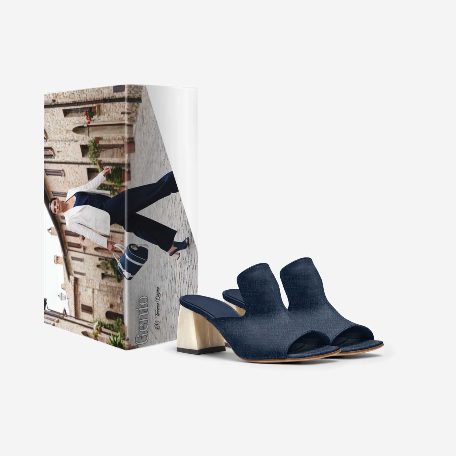 Genio custom made in Italy shoes by Terrence Degree | Box view