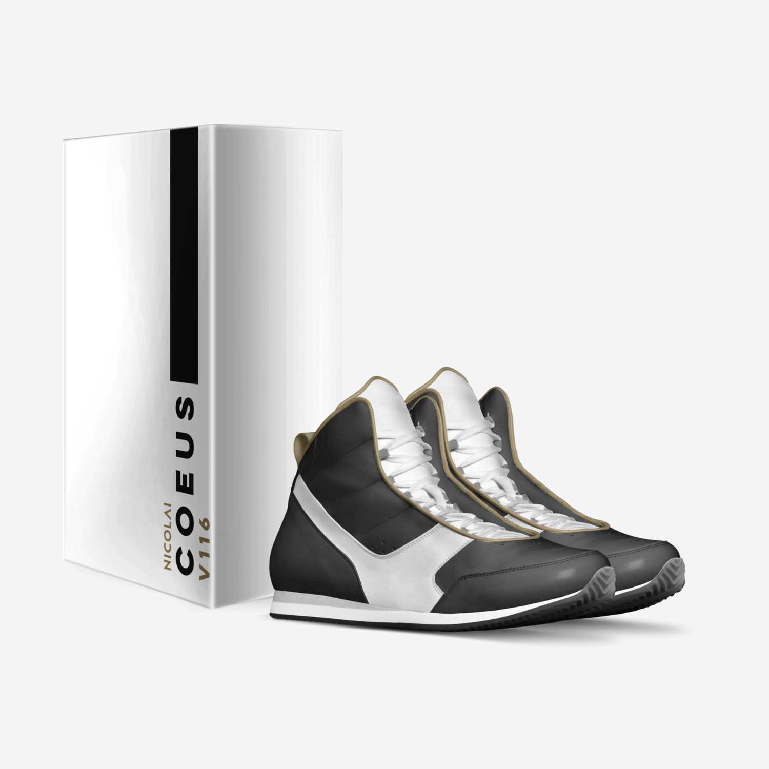 Coeus custom made in Italy shoes by Shawn Mckay | Box view