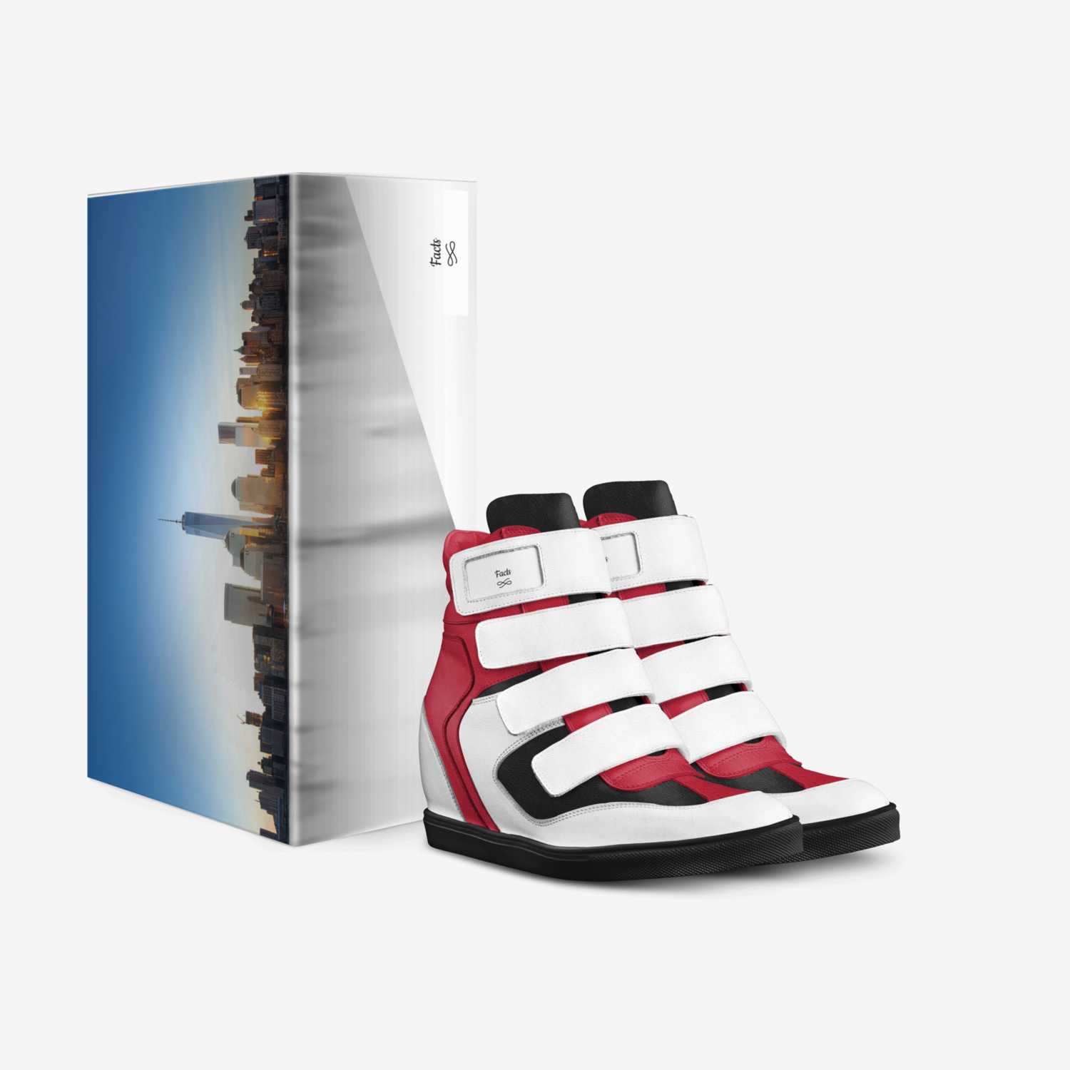 Facts custom made in Italy shoes by Yennai Castillo | Box view