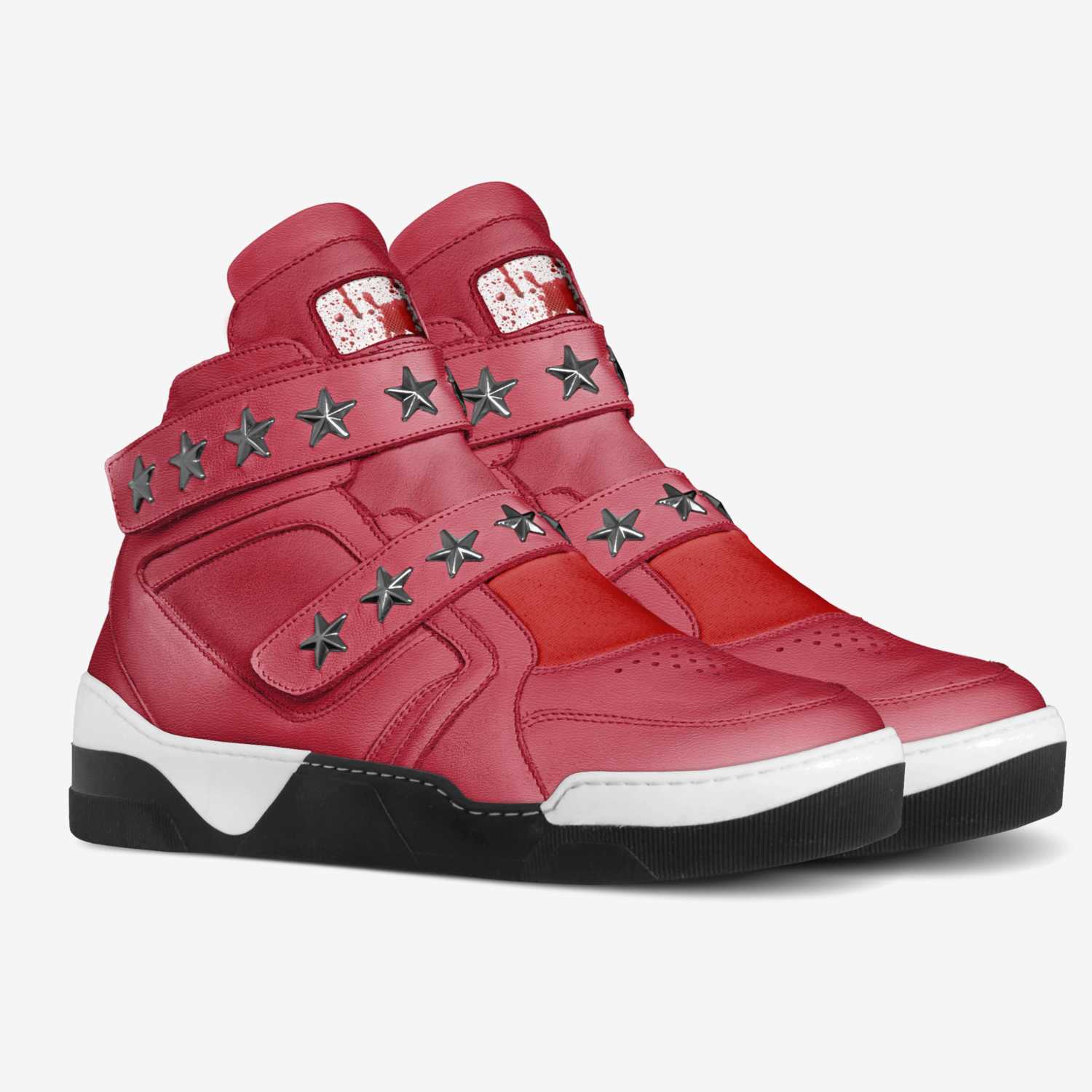 Bloods custom made in Italy shoes by Darrius U Will Get Sued For Taking My Ideas Fair Warning | Double view