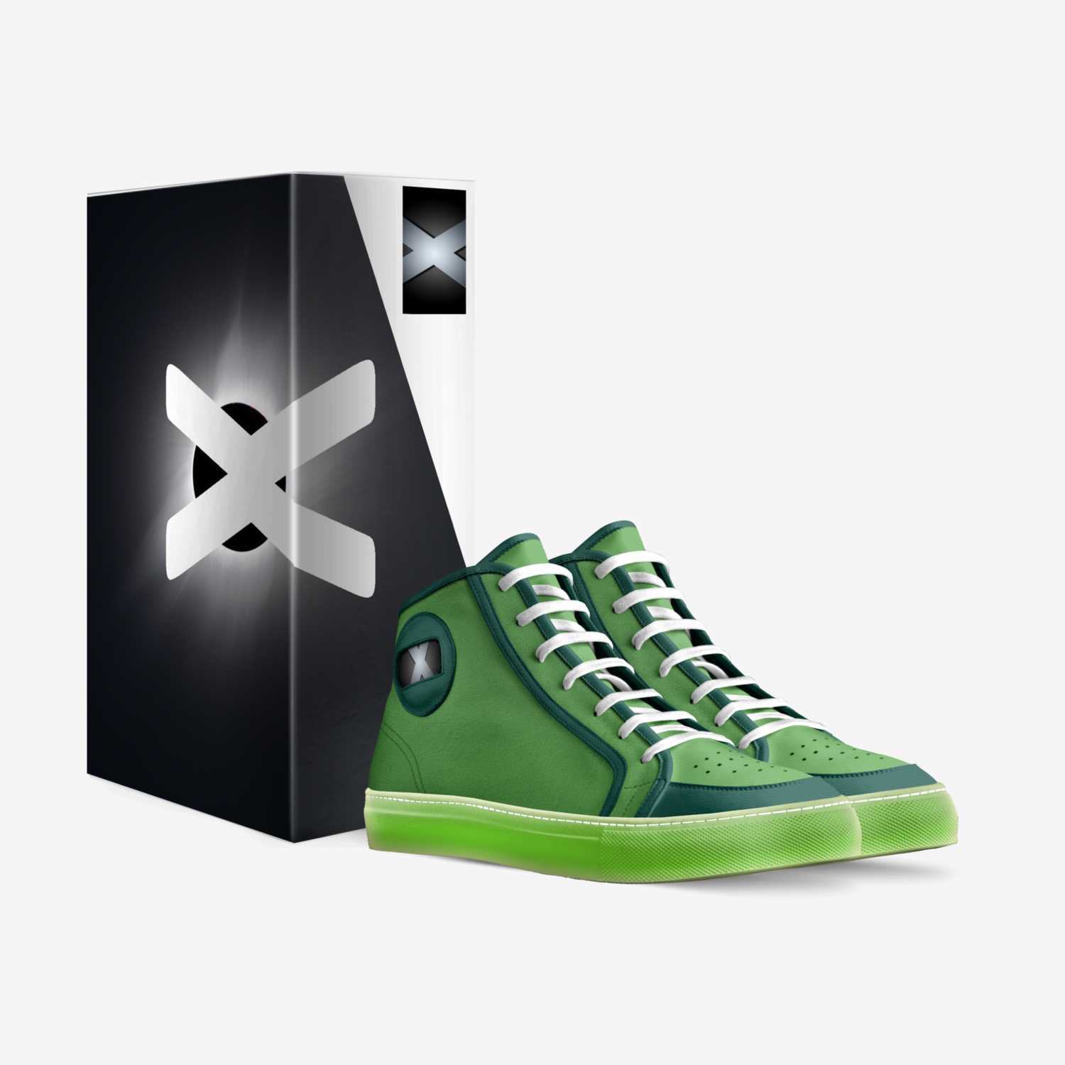 HUNTX custom made in Italy shoes by Ribal Tarhini | Box view