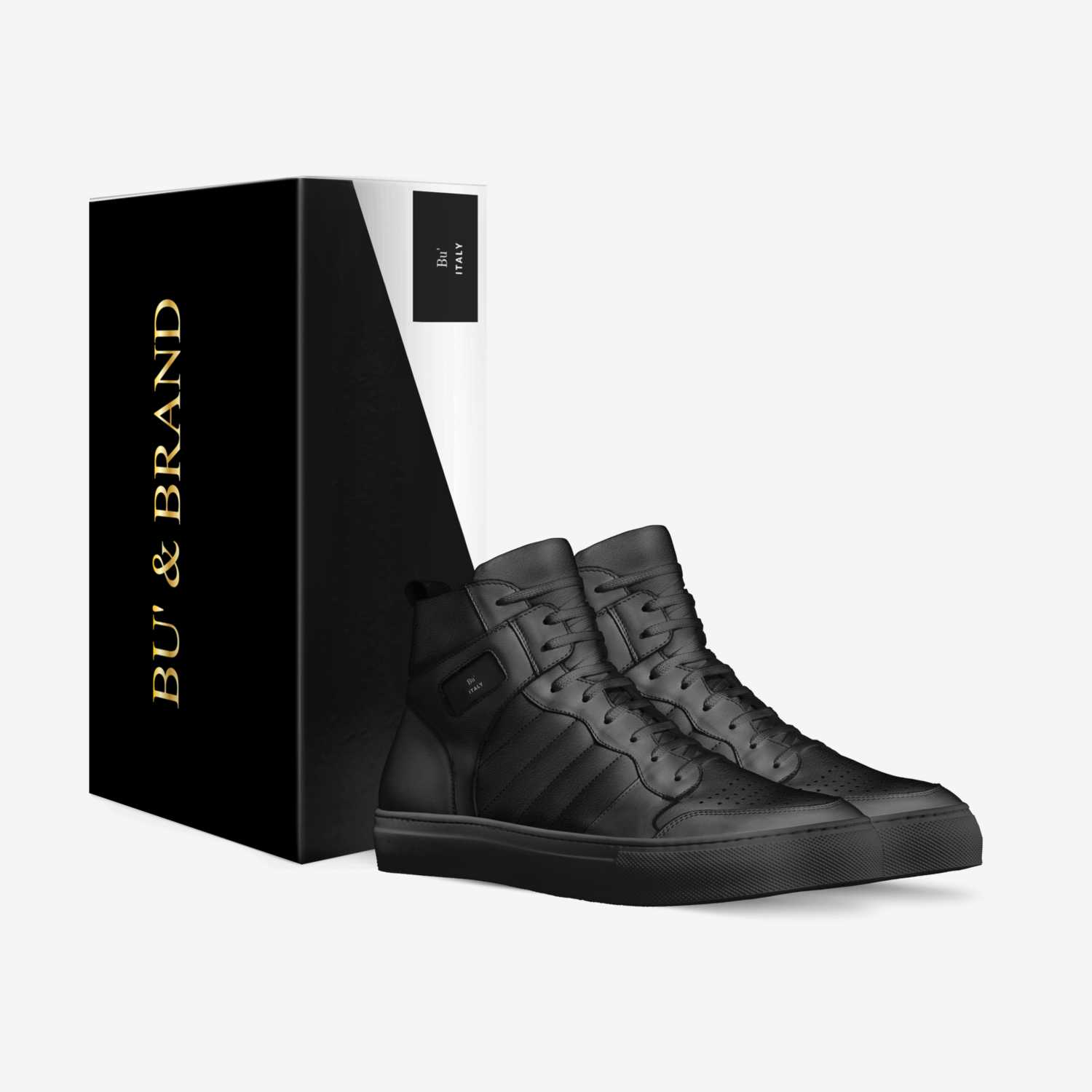 V-Classic Black custom made in Italy shoes by X Bu Italy | Box view