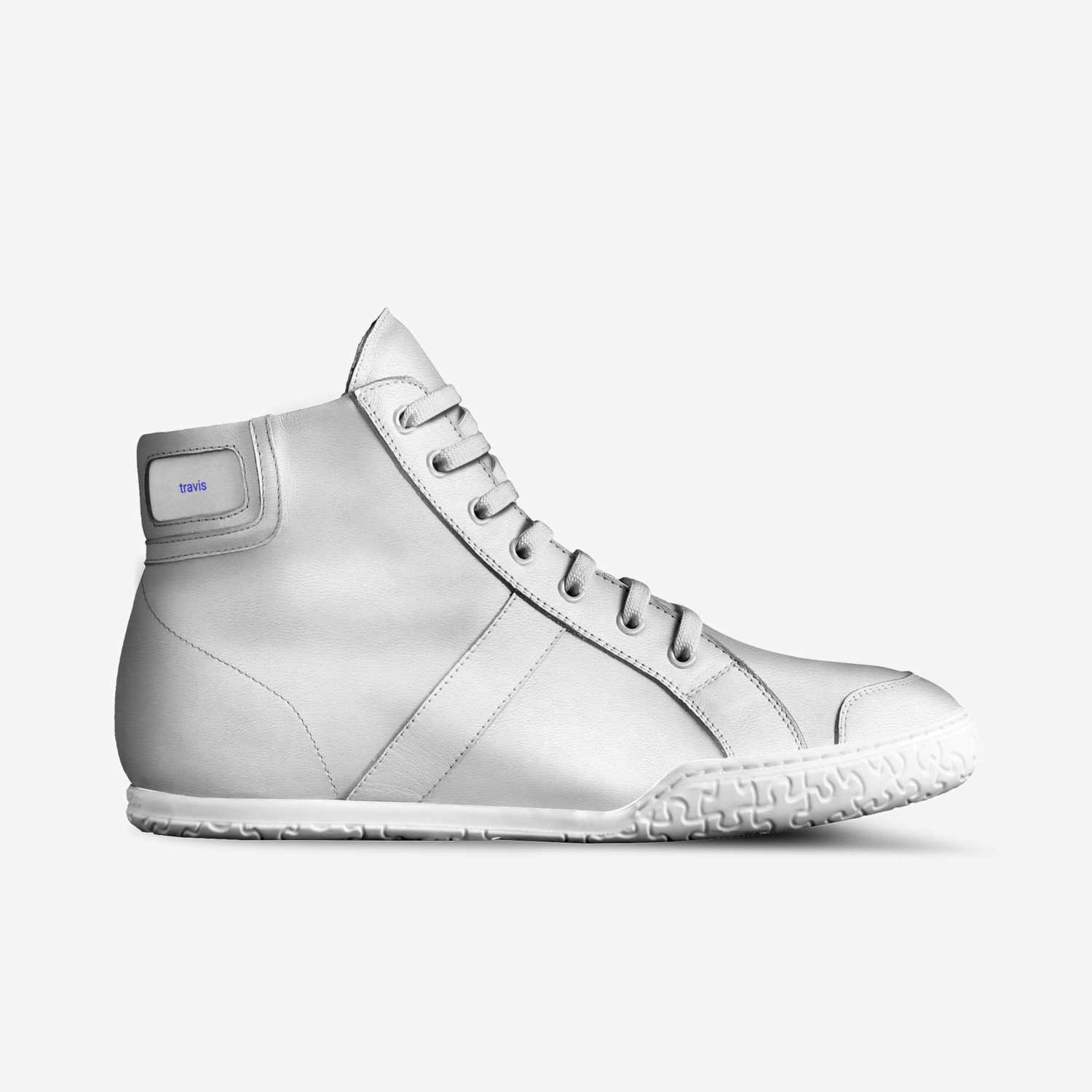 travis go crazy custom made in Italy shoes by Travis Gresham | Side view
