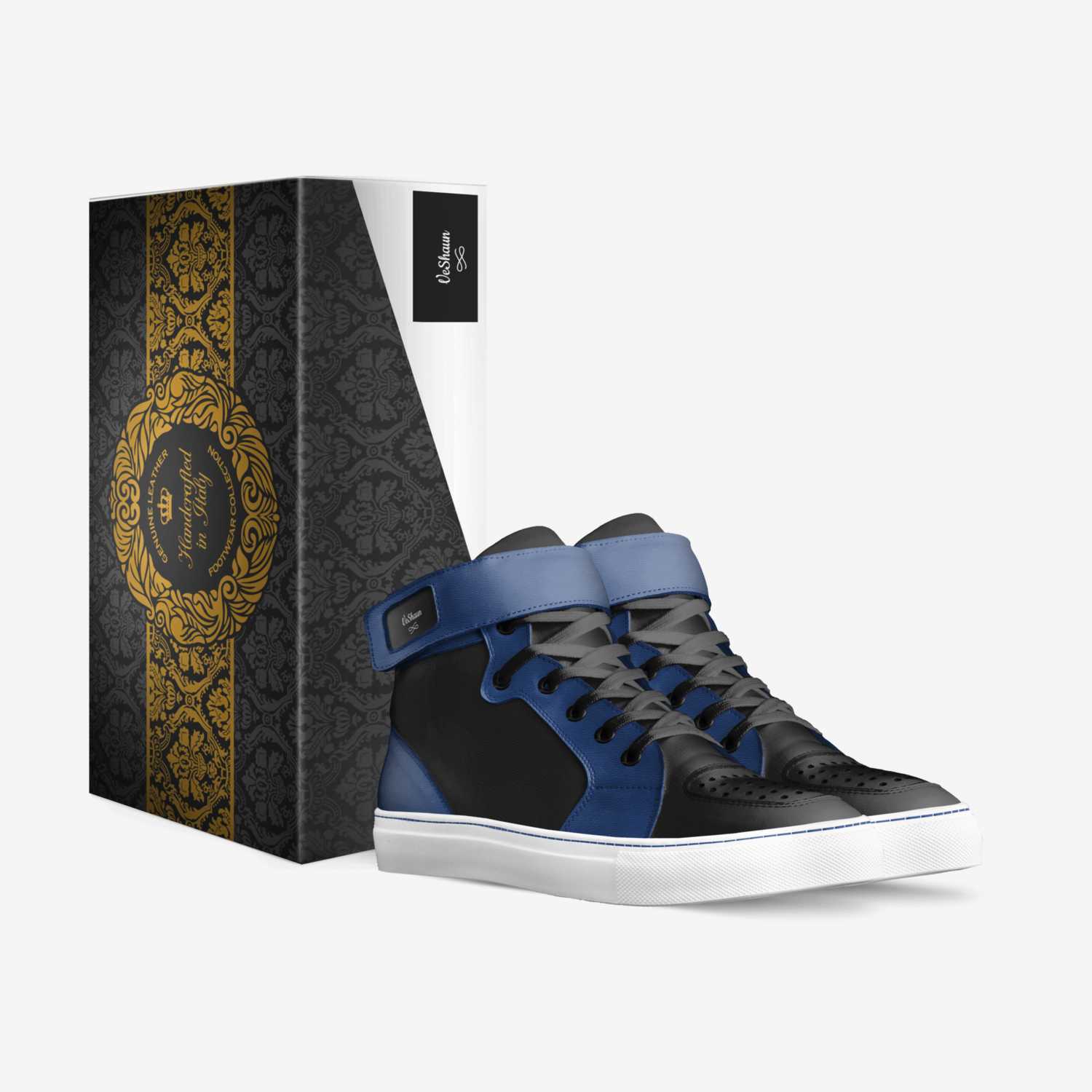 VeShaun custom made in Italy shoes by Ayrehaud Jones | Box view