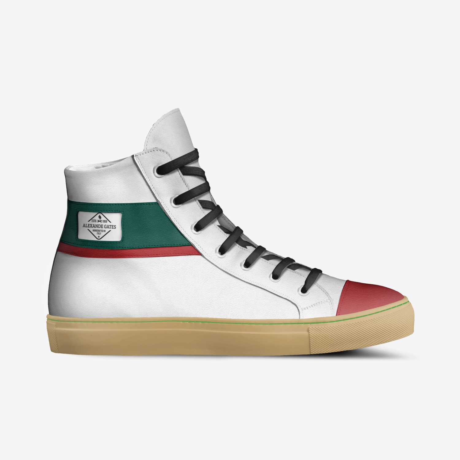 Alexande Gates custom made in Italy shoes by Jonathan Andre Cowley | Side view
