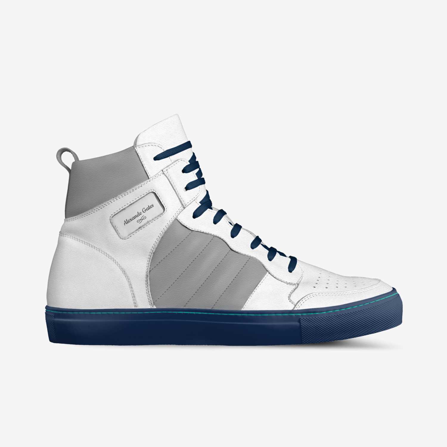 Alexande Gates custom made in Italy shoes by Jonathan Andre Cowley | Side view