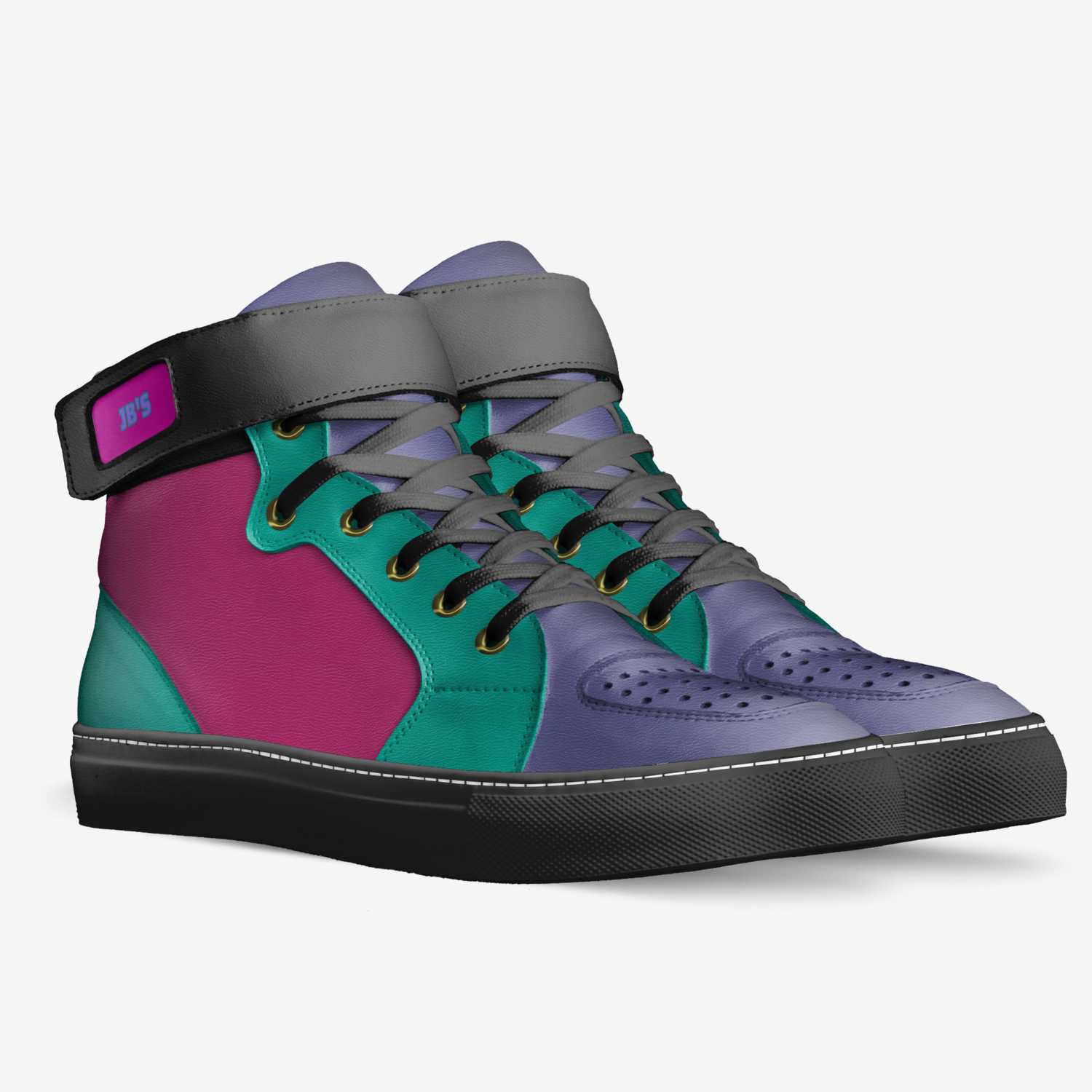 JB'S custom made in Italy shoes by Jessie Johnson | Double view