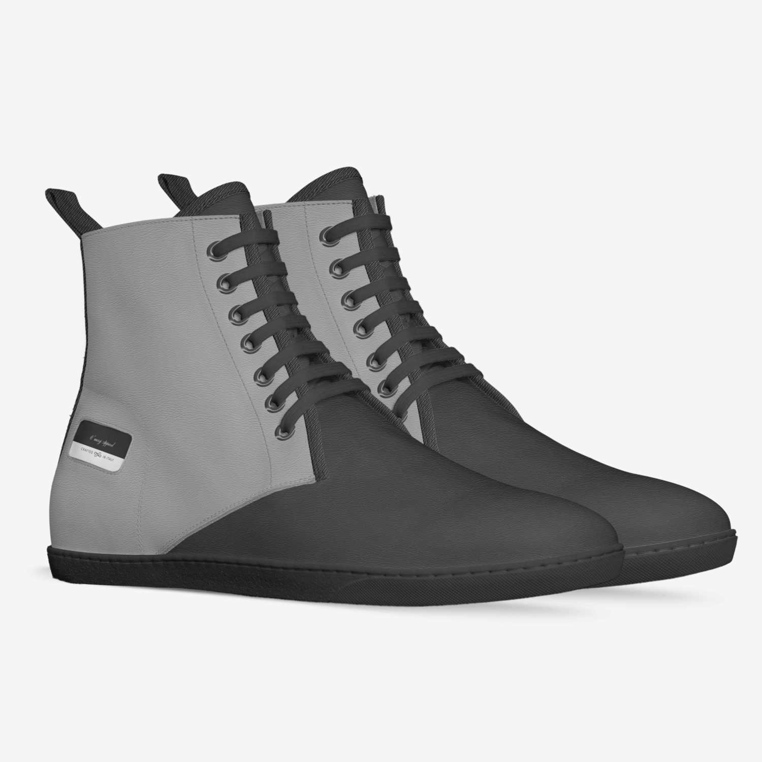 E'morej Apparel custom made in Italy shoes by Lateef Williams | Double view