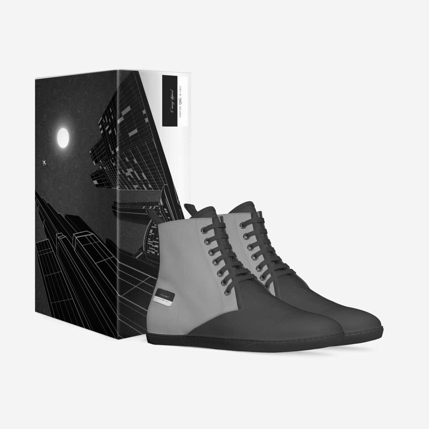E'morej Apparel custom made in Italy shoes by Lateef Williams | Box view