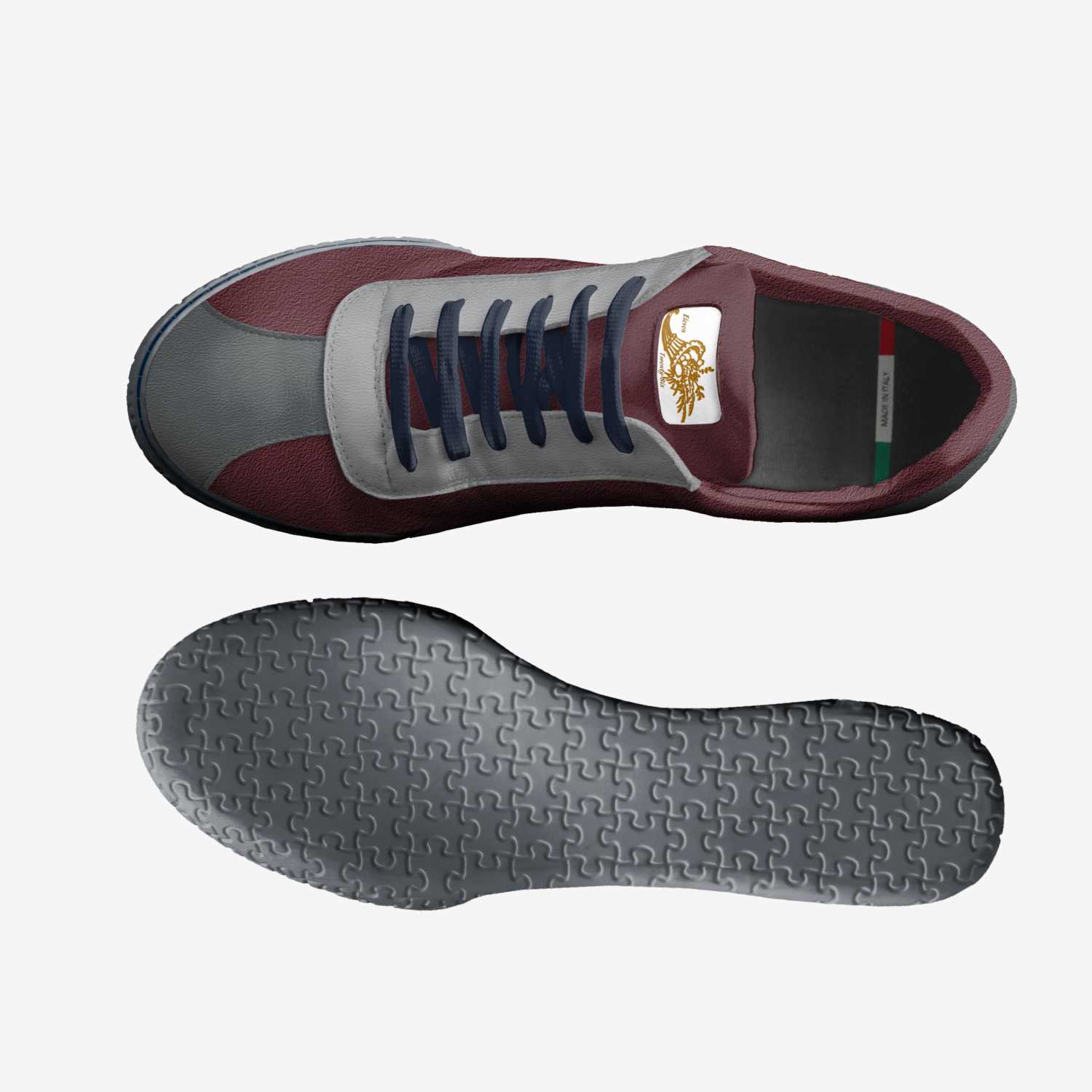 9VO custom made in Italy shoes by Zo Duncan | Top view