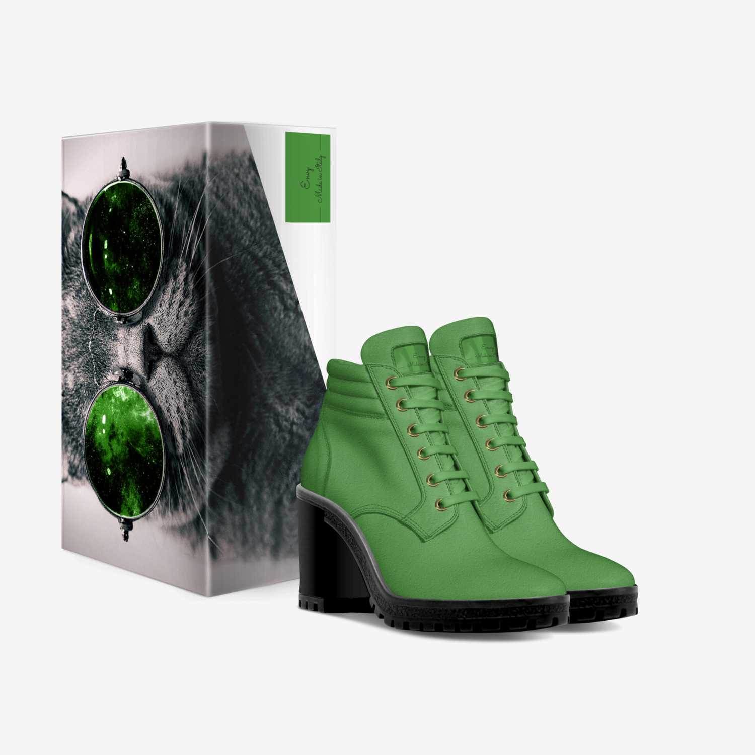 Envy custom made in Italy shoes by Aomoji Kei | Box view