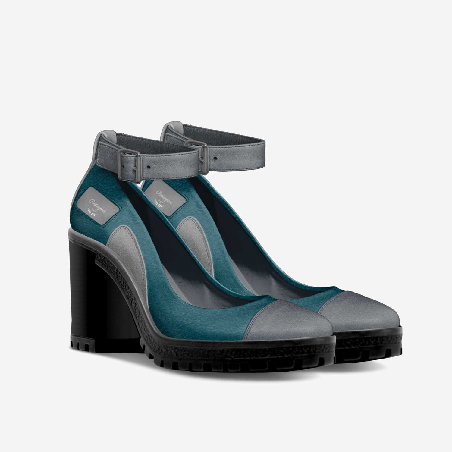 Circle of Time custom made in Italy shoes by Christy Leigh | Double view