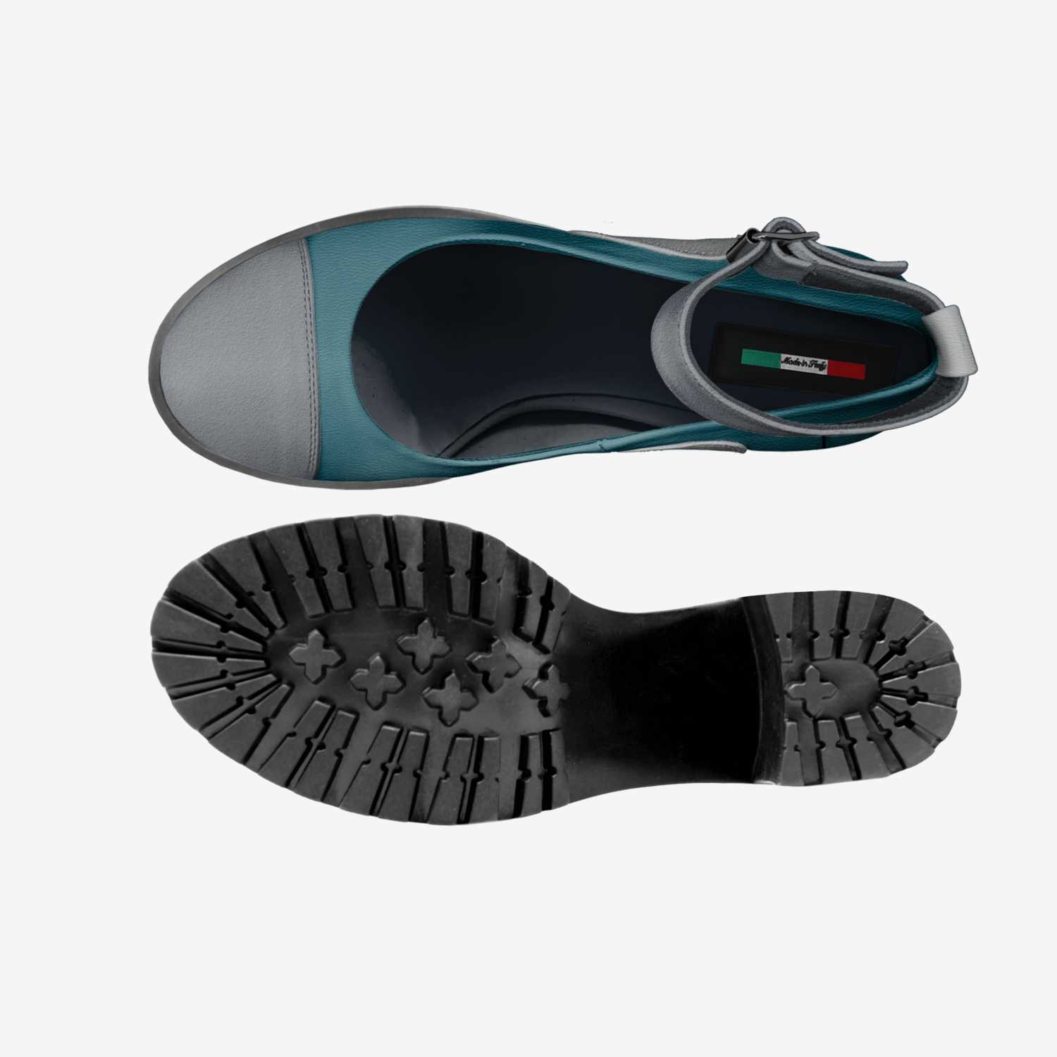 Circle of Time custom made in Italy shoes by Christy Leigh | Top view