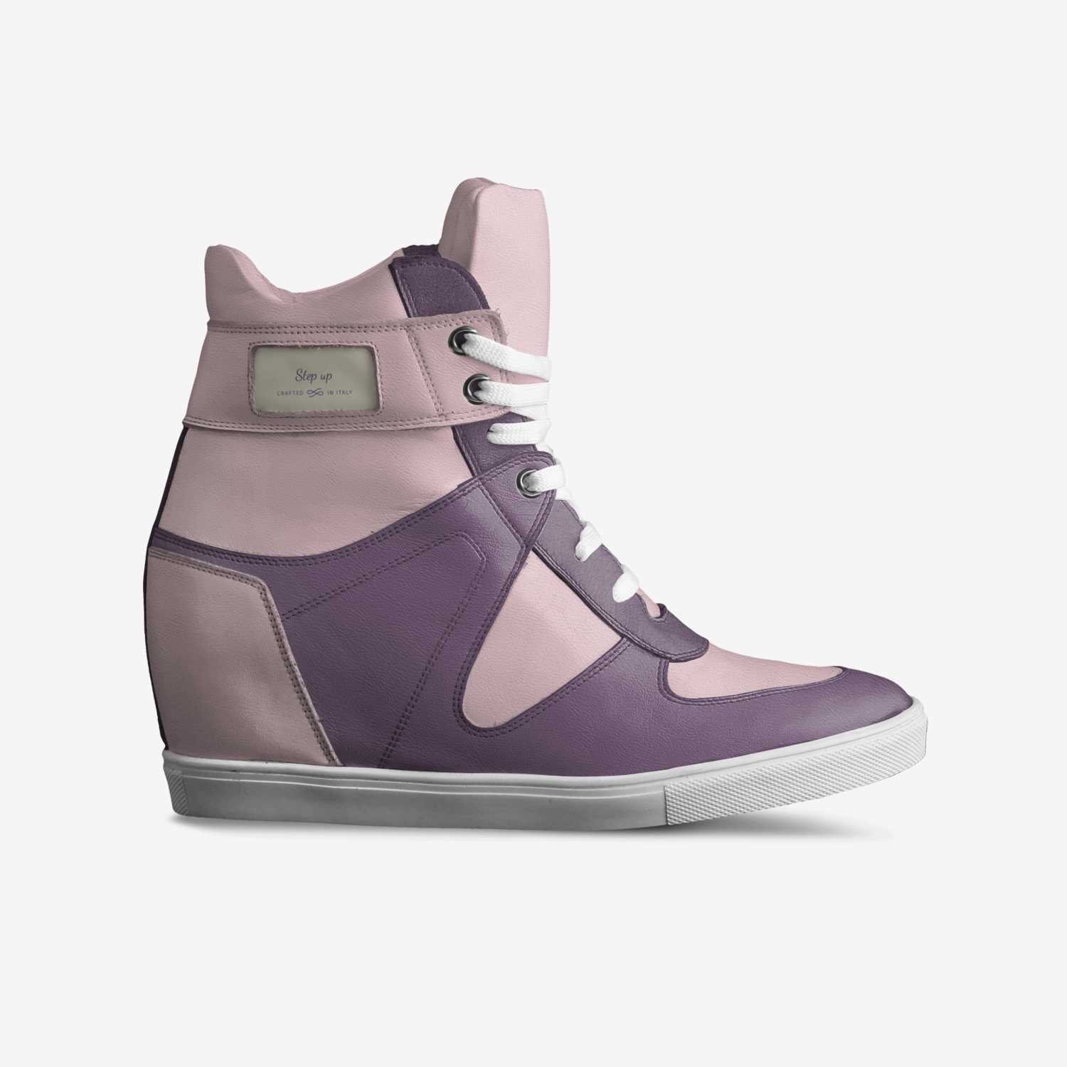 Step up custom made in Italy shoes by Tammy Shook | Side view