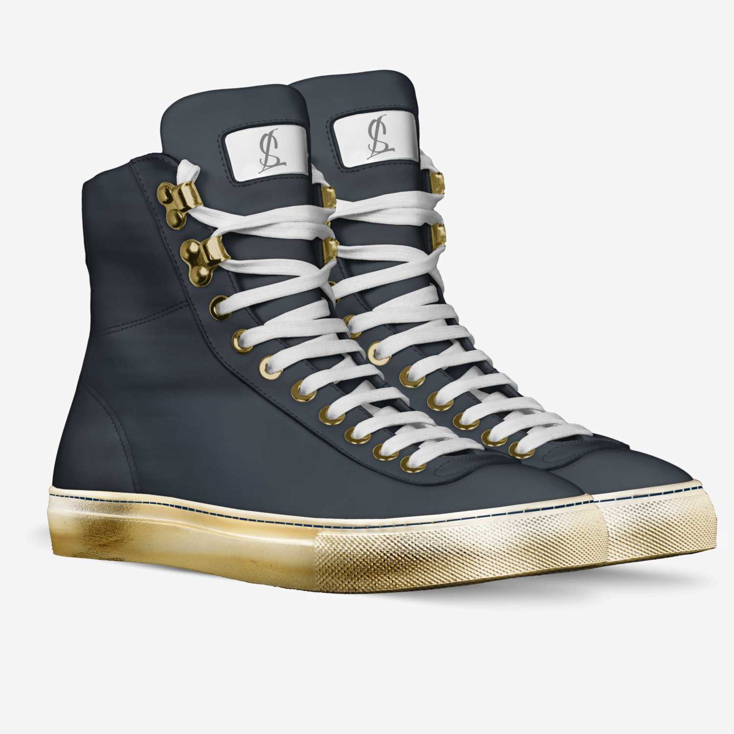 gb custom made in Italy shoes by Willy Esco | Double view