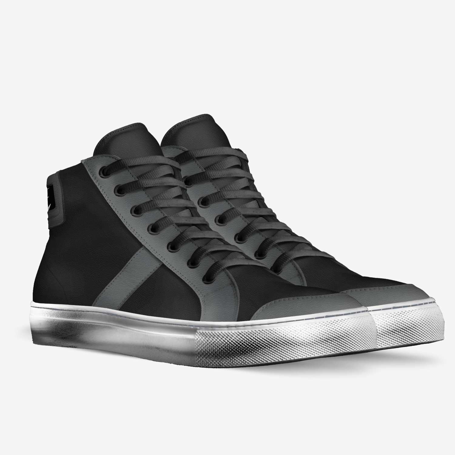 EBS-Midnight custom made in Italy shoes by Sasha P | Double view