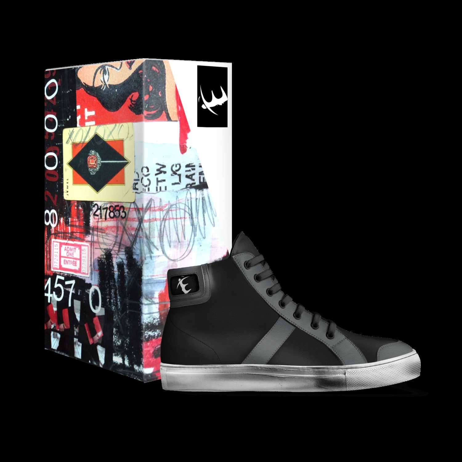 EBS Midnight A Custom Shoe concept by Sasha P