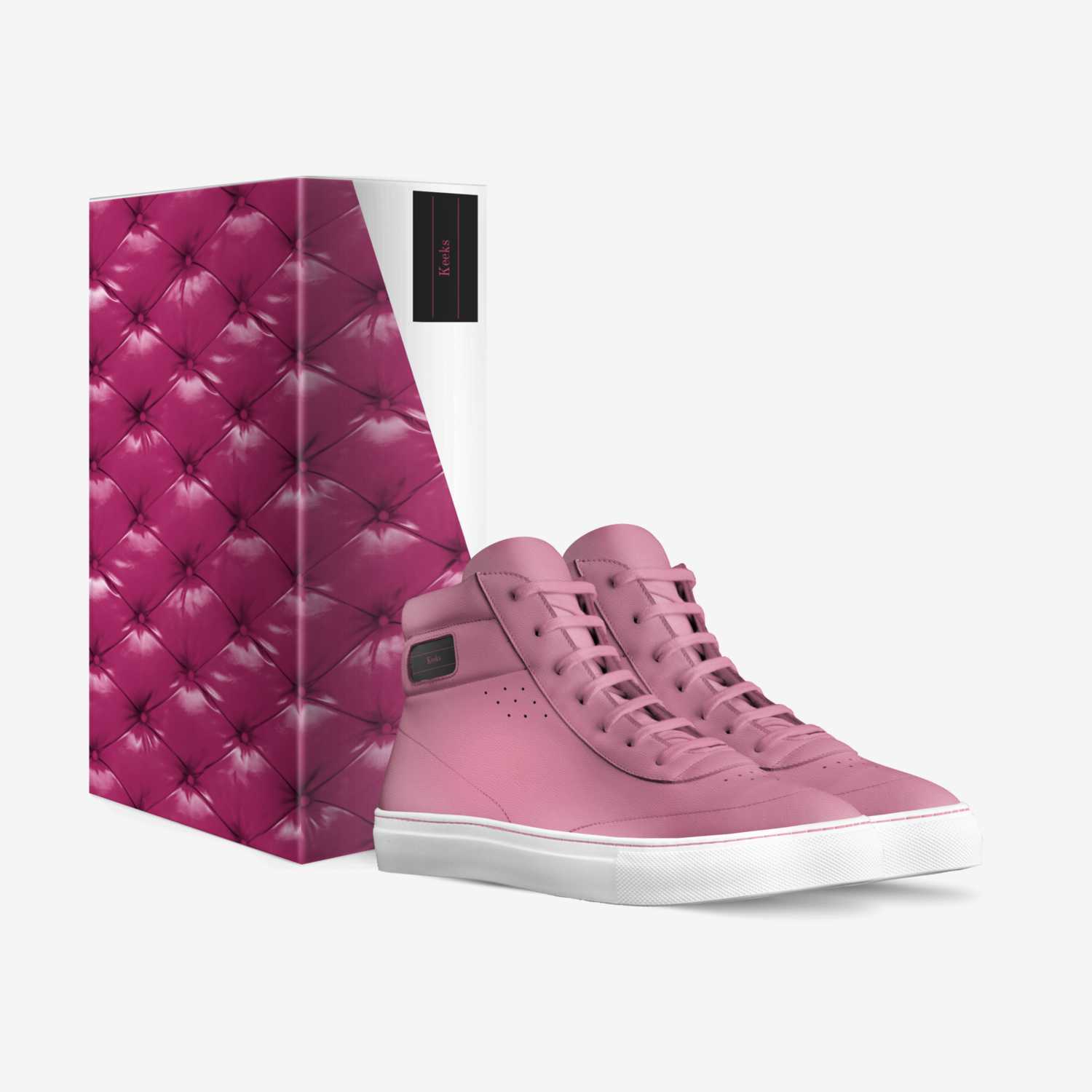 Keeks custom made in Italy shoes by Keosha Long | Box view