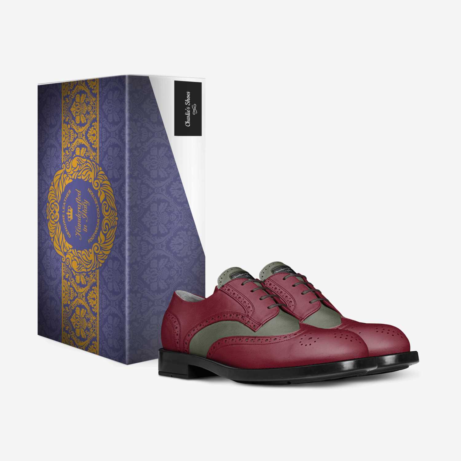 Charlie's Shoes custom made in Italy shoes by C Cunningham | Box view