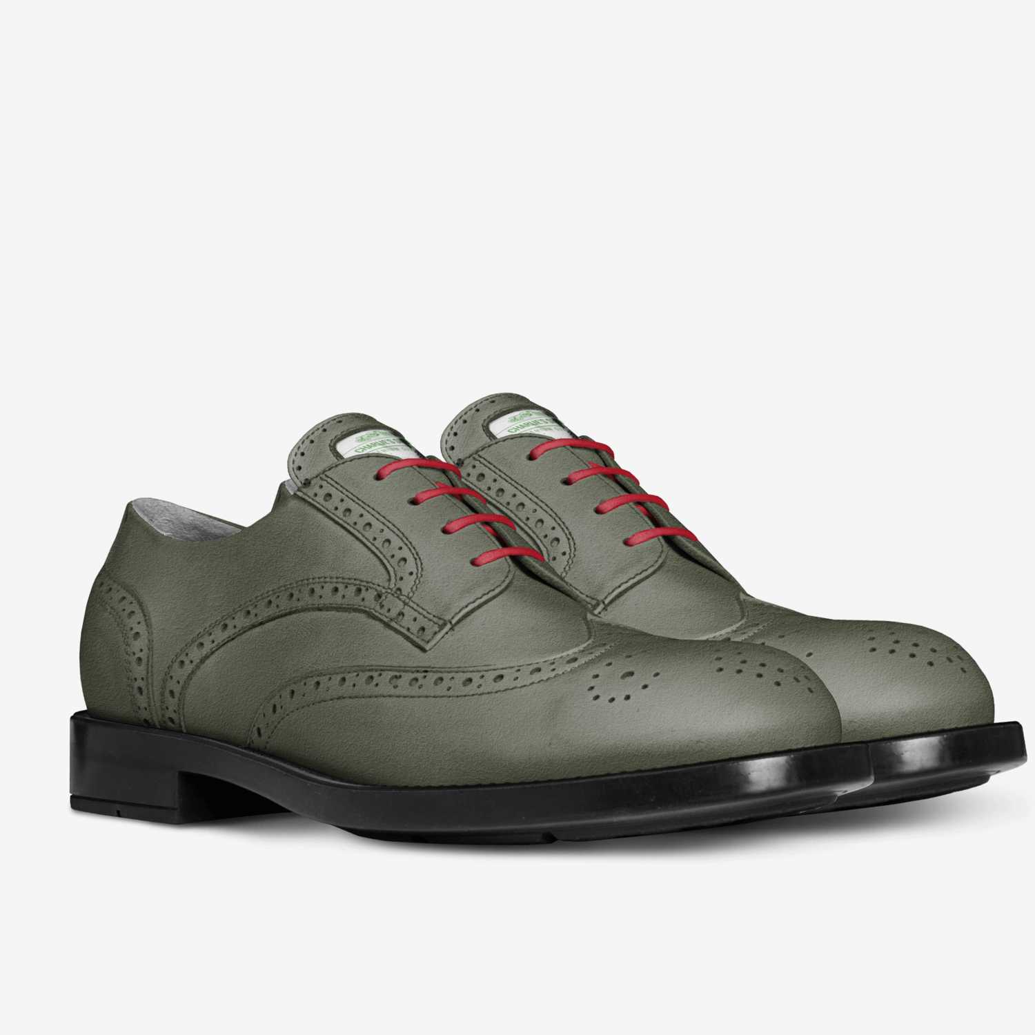 Charlie's Shoes custom made in Italy shoes by C Cunningham | Double view