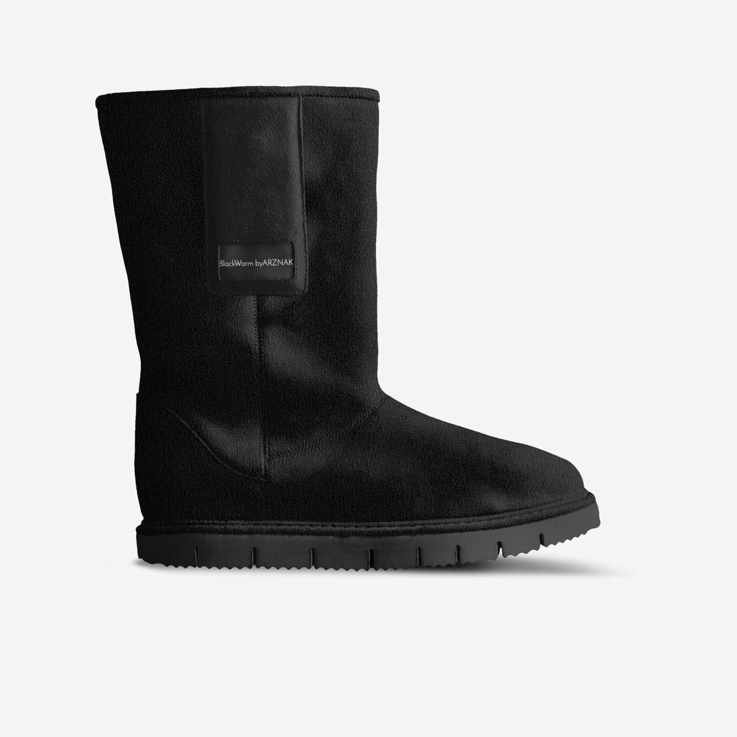 BlackWarm custom made in Italy shoes by Salyam El-takhir | Side view