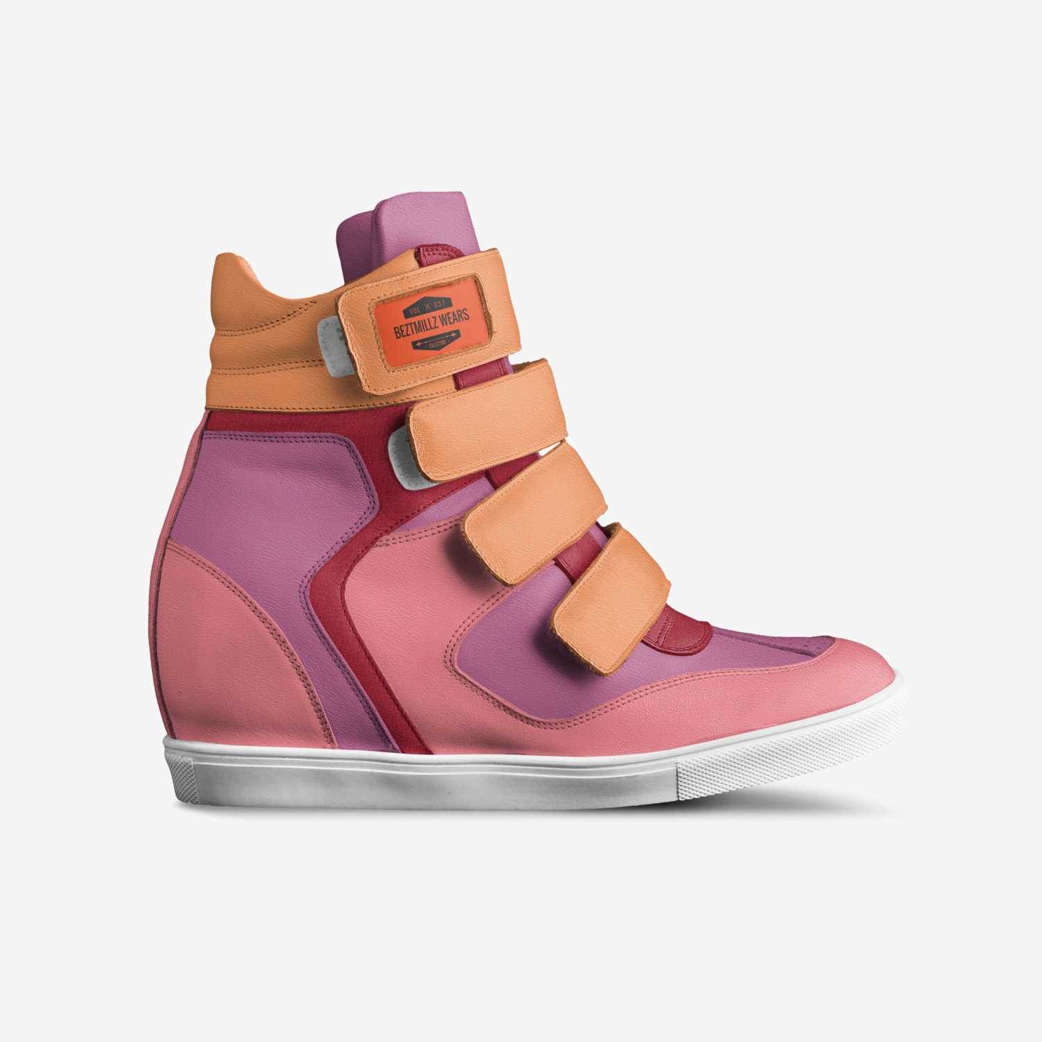 beztmillz wears custom made in Italy shoes by Best Raymond | Side view